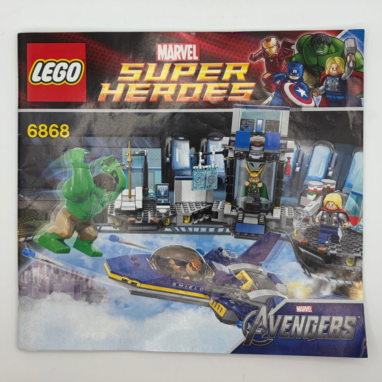LEGO 6868 Marvel Super Heroes Hulk's Helicarrier Breakout
