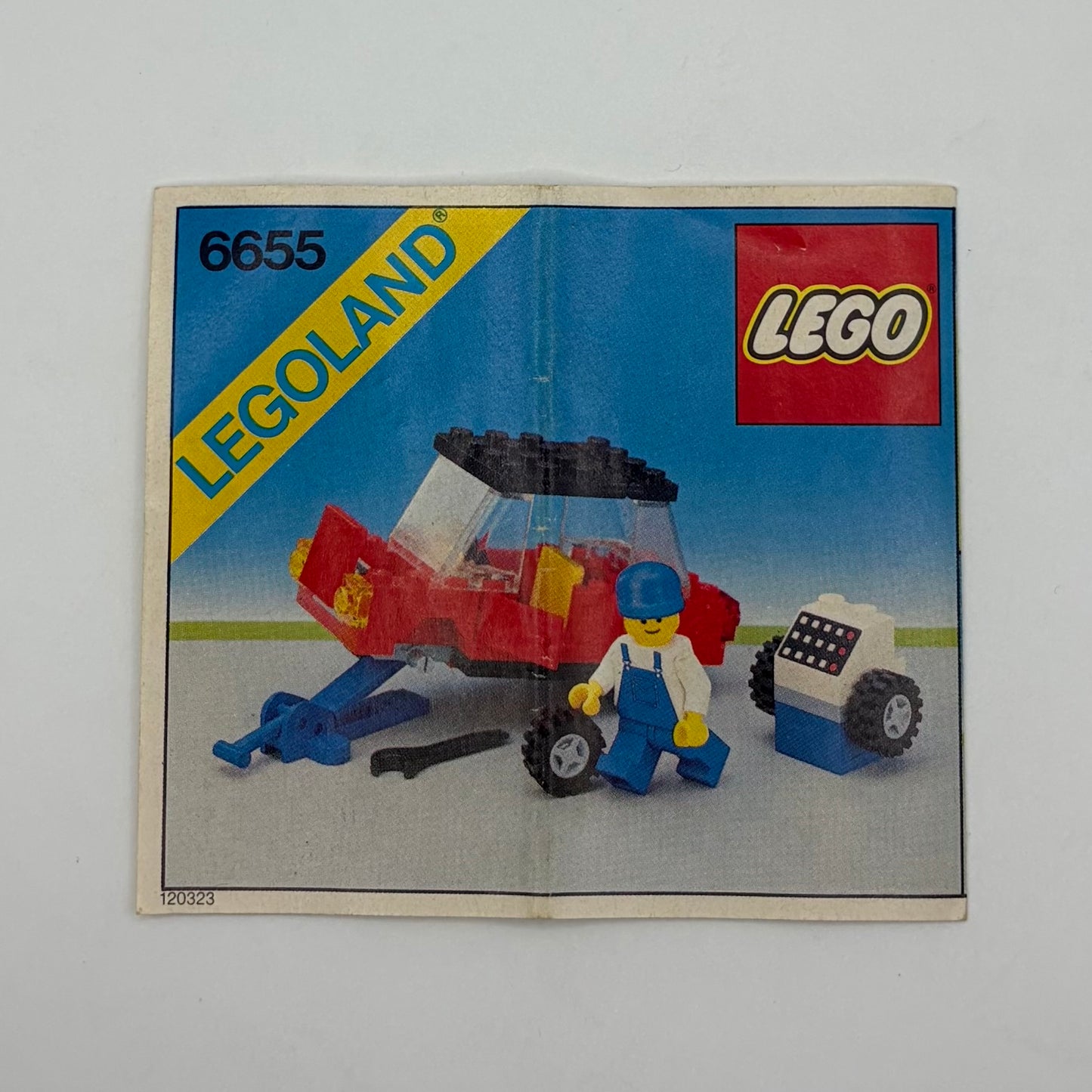 LEGO 6655 LEGOLAND Auto & Tire Repair - VINTAGE circa 1984