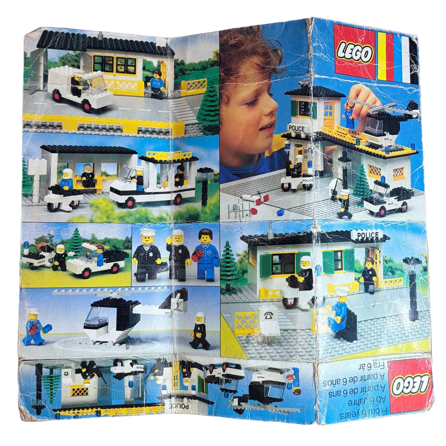 LEGO 381 LEGOLAND Police Headquarters - VINTAGE circa 1979