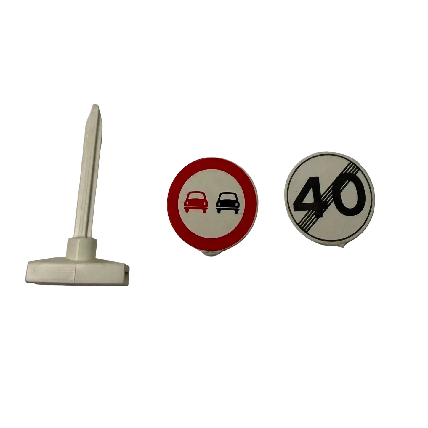 LEGO 6306 LEGOLAND Road Signs - VINTAGE circa 1980