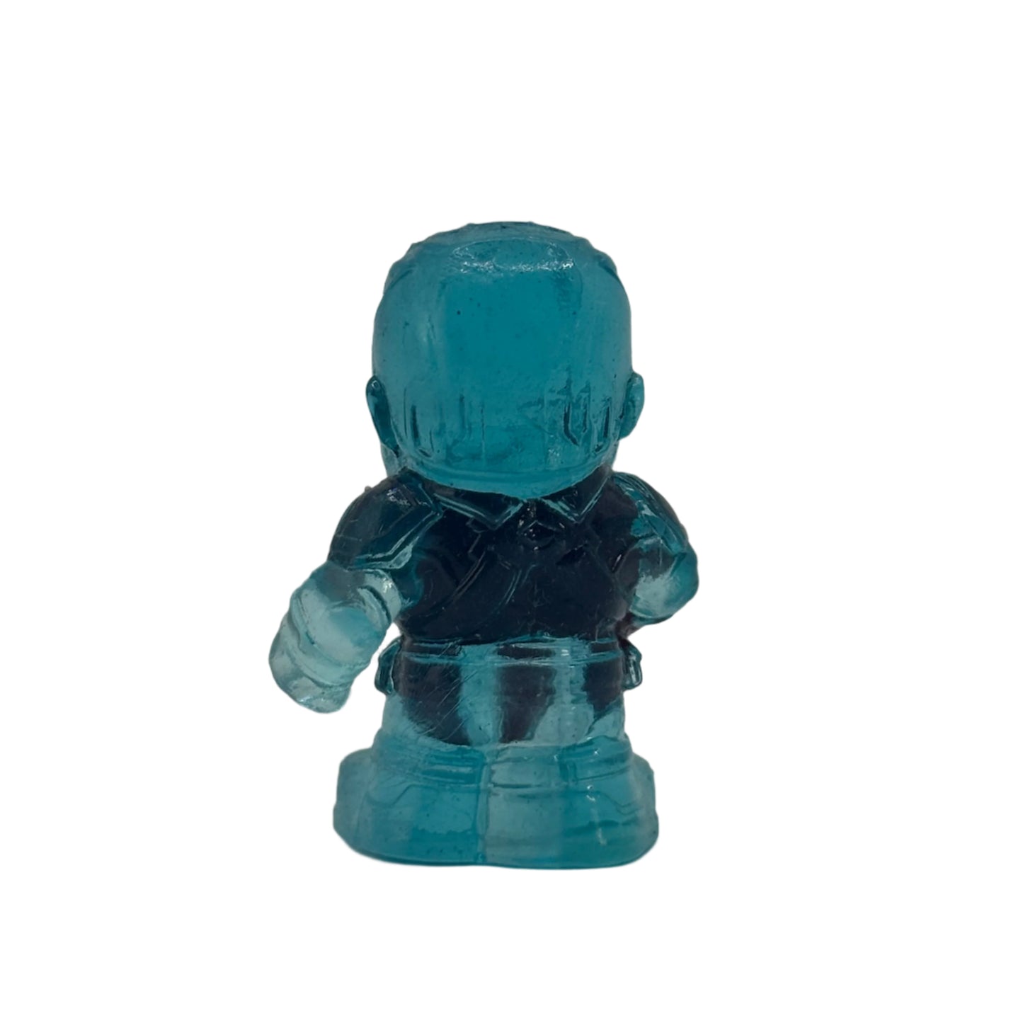Hologram Crystal Blue Captain America OOSHIE Woolworths Marvel Ooshies