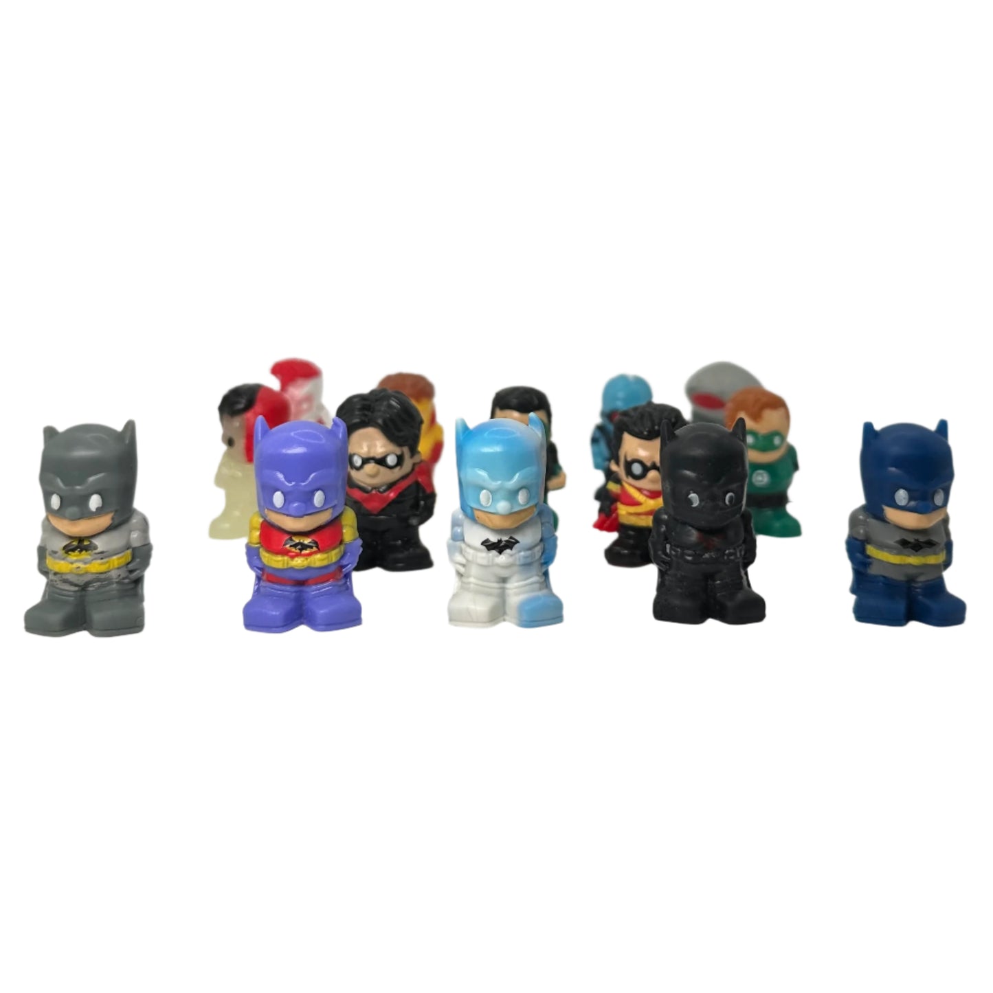 Bundle Lot x 14 - Batman Plus More OOSHIES Woolworths DC Universe (DCU) Ooshies