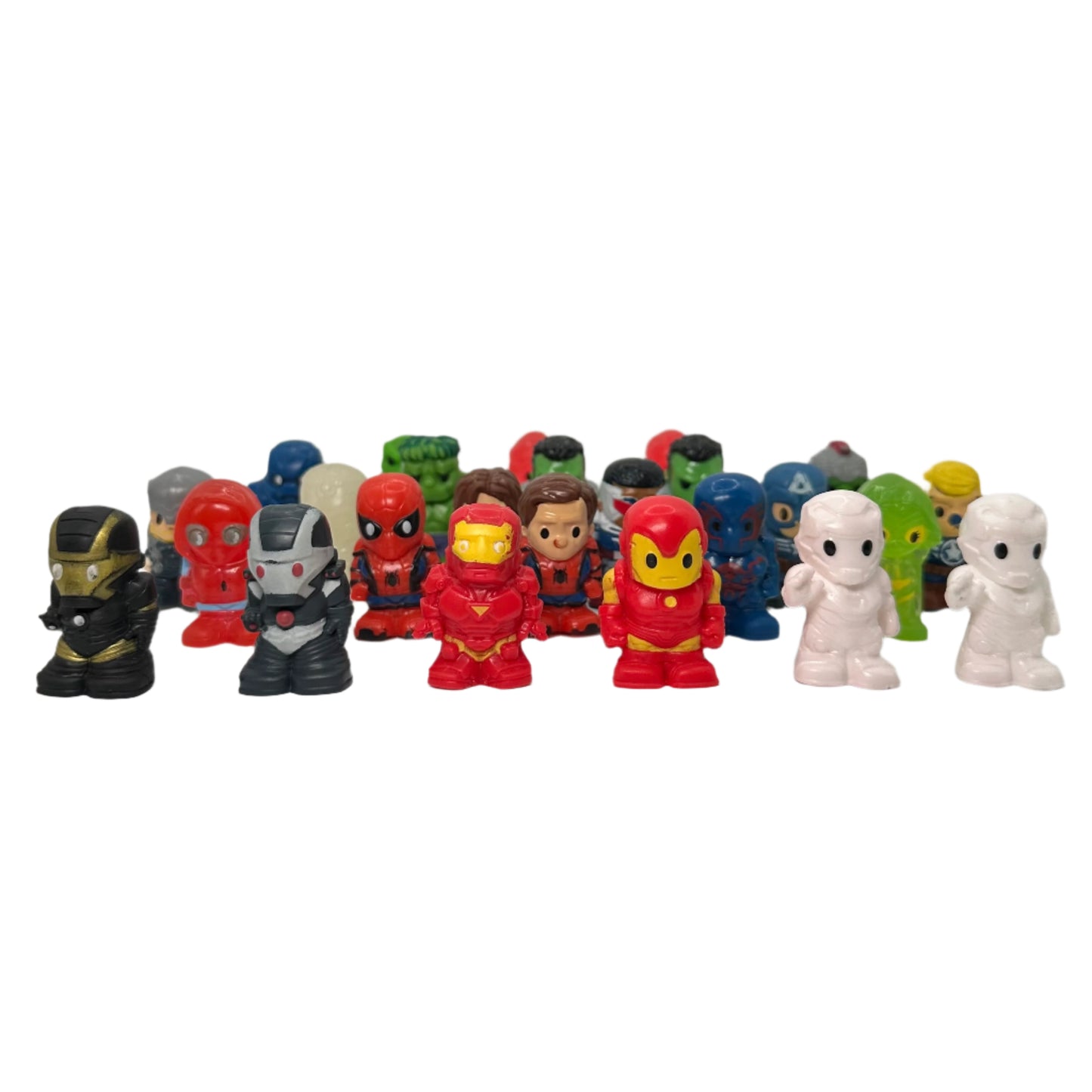 Bundle Lot x 25 - Ironman Plus More OOSHIES Woolworths Marvel Universe (MCU) Ooshies