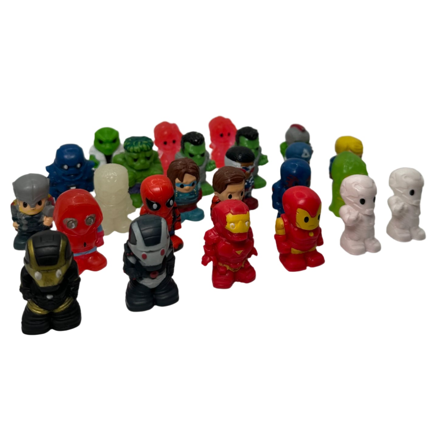 Bundle Lot x 25 - Ironman Plus More OOSHIES Woolworths Marvel Universe (MCU) Ooshies