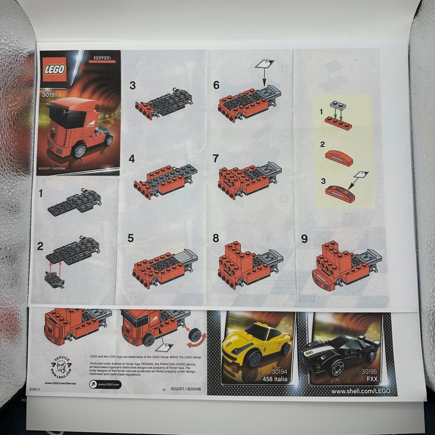 LEGO 30191 Shell V-Power Scuderia Ferrari Truck