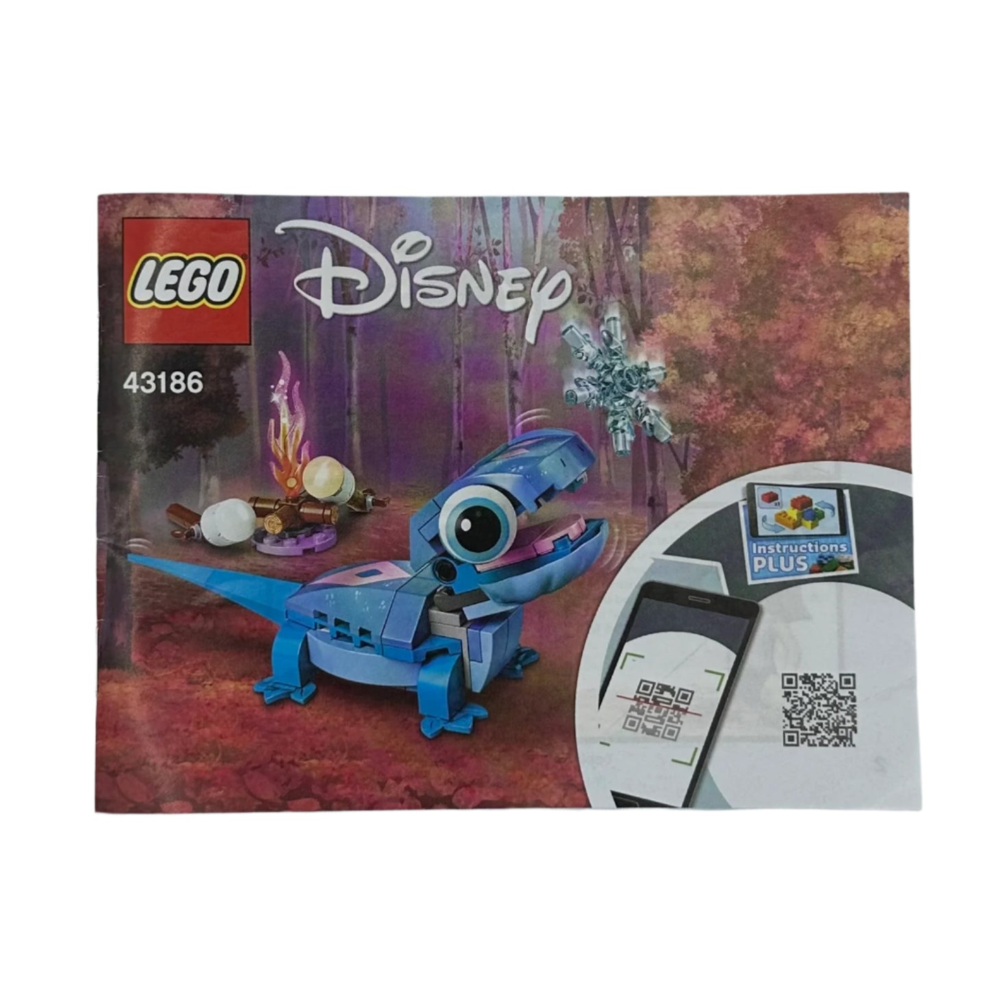 LEGO 43186 Disney Frozen II Bruni the Salamander Buildable Character