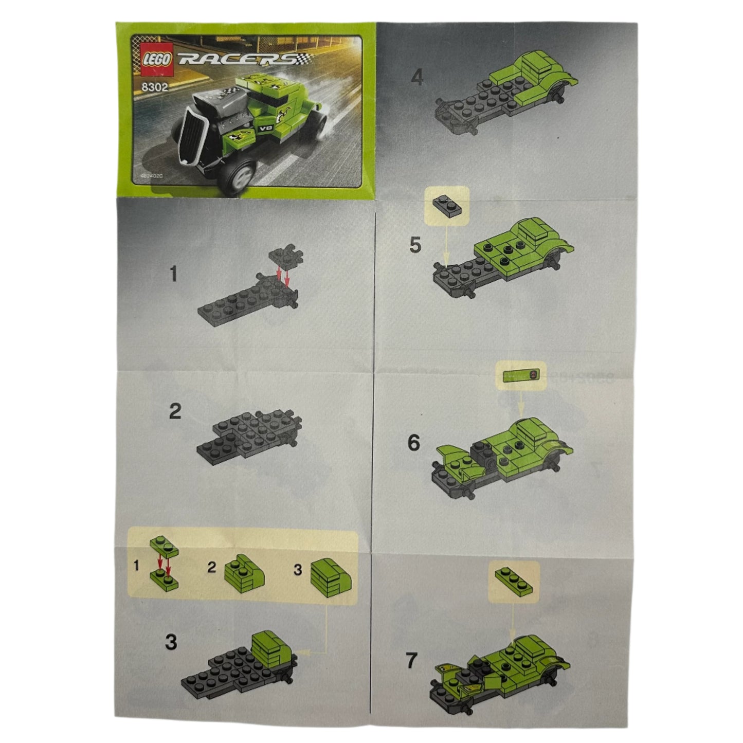 LEGO 8302 Racers Rod Rider