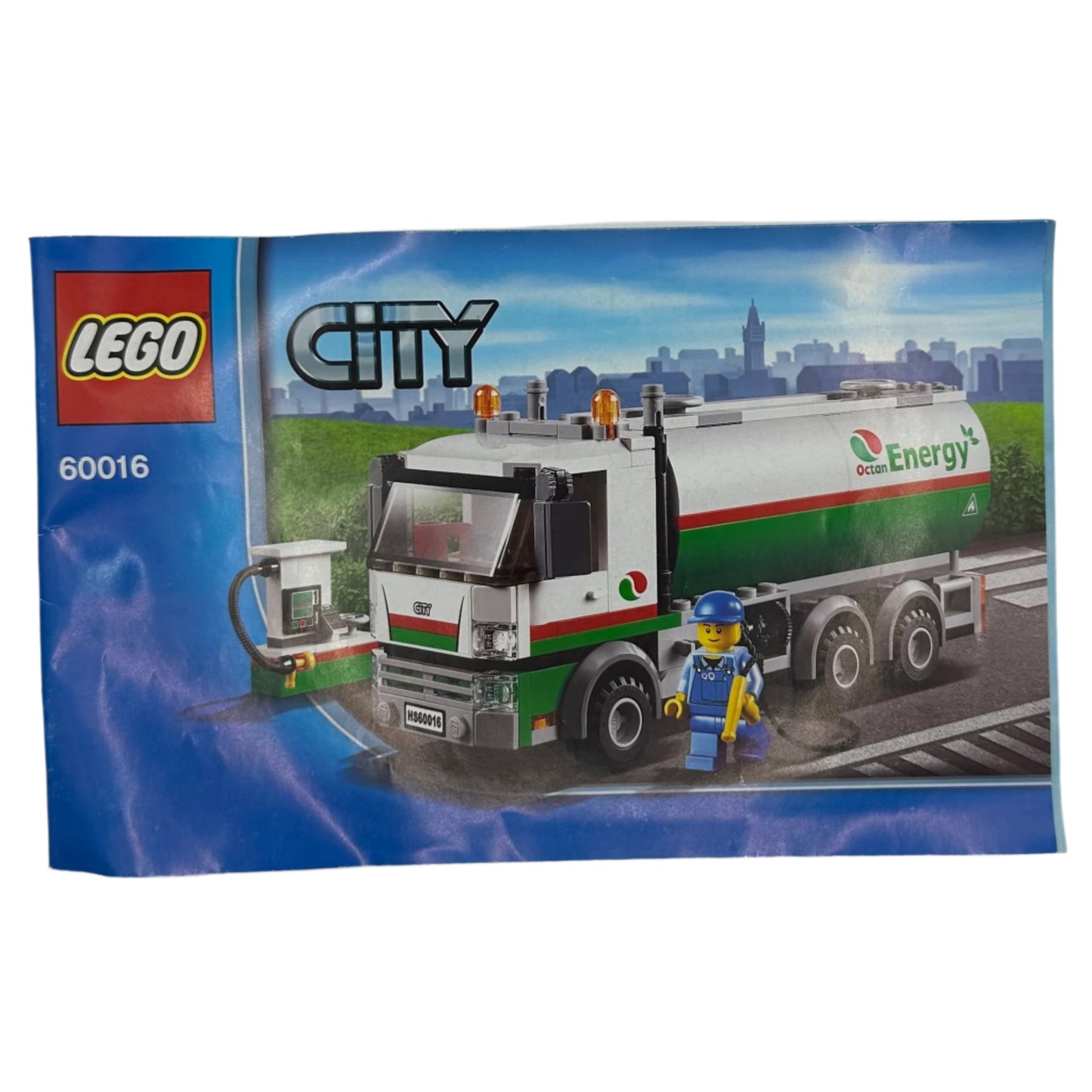 LEGO City Octon Energy truck set instruction booklet
