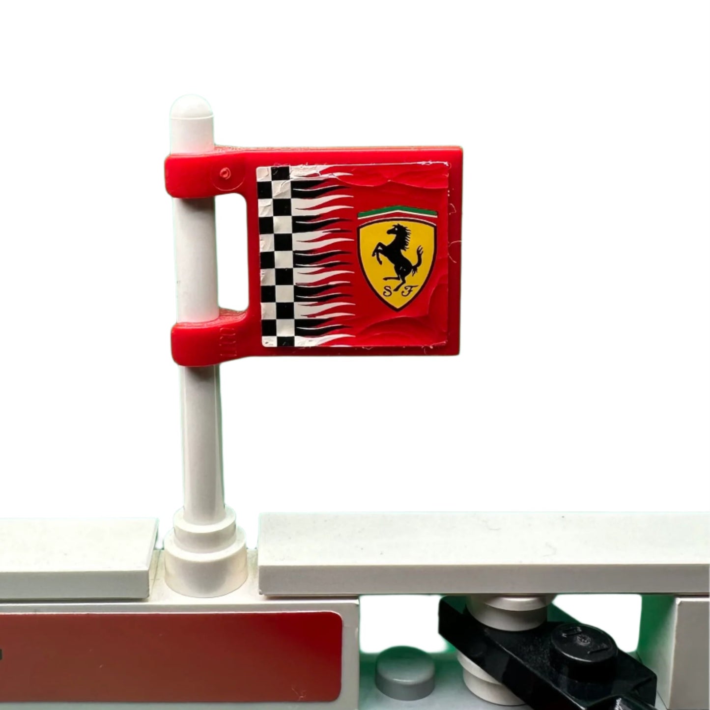 Model of a Ferrari flag