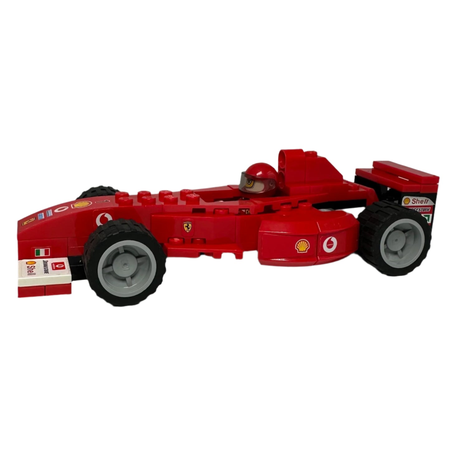 Red Lego Formula 1 car