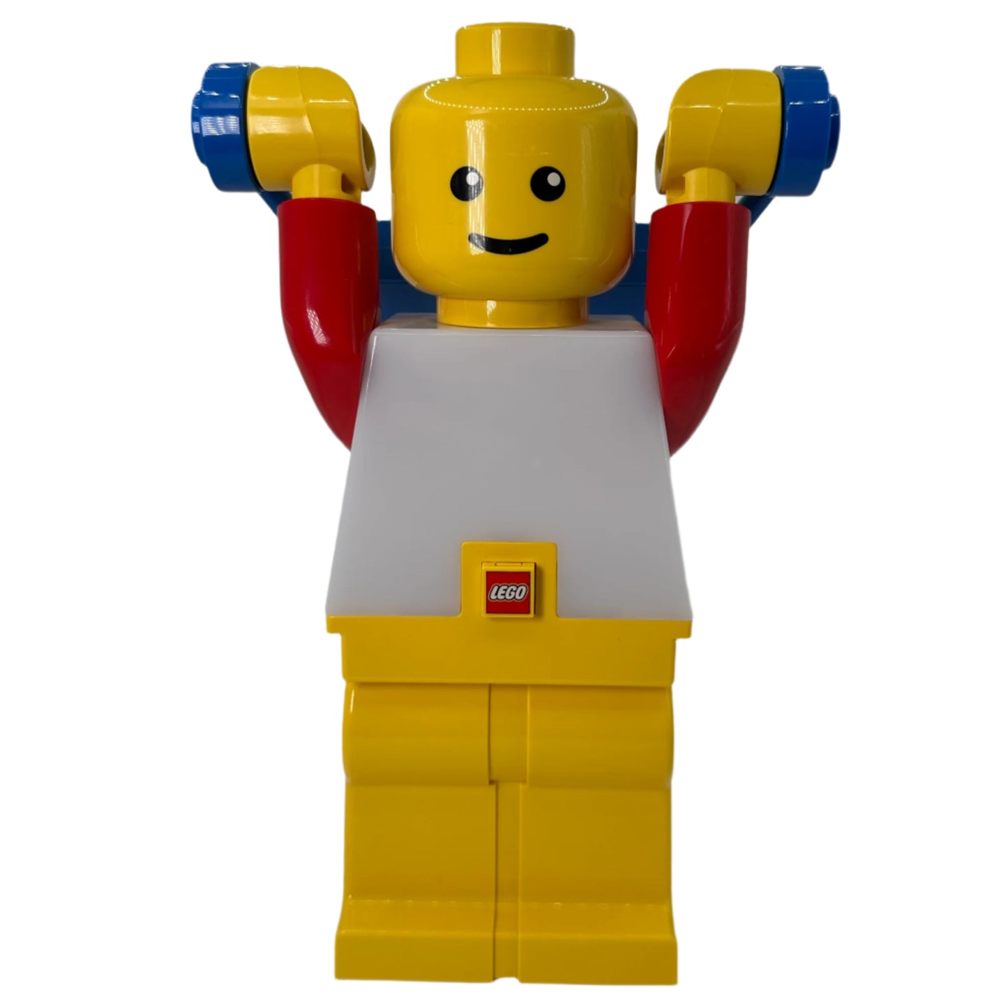 2009 LEGO LED Lantern - Yellow Legs, Red Arms and Blue Handle