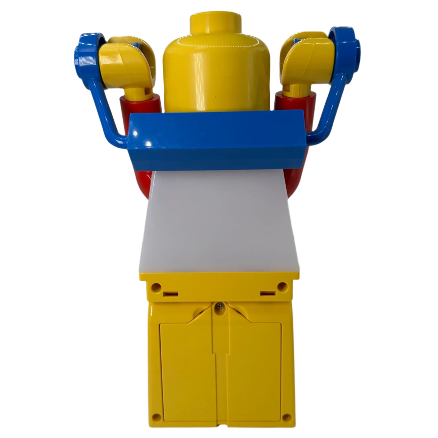 2009 LEGO LED Lantern - Yellow Legs, Red Arms and Blue Handle