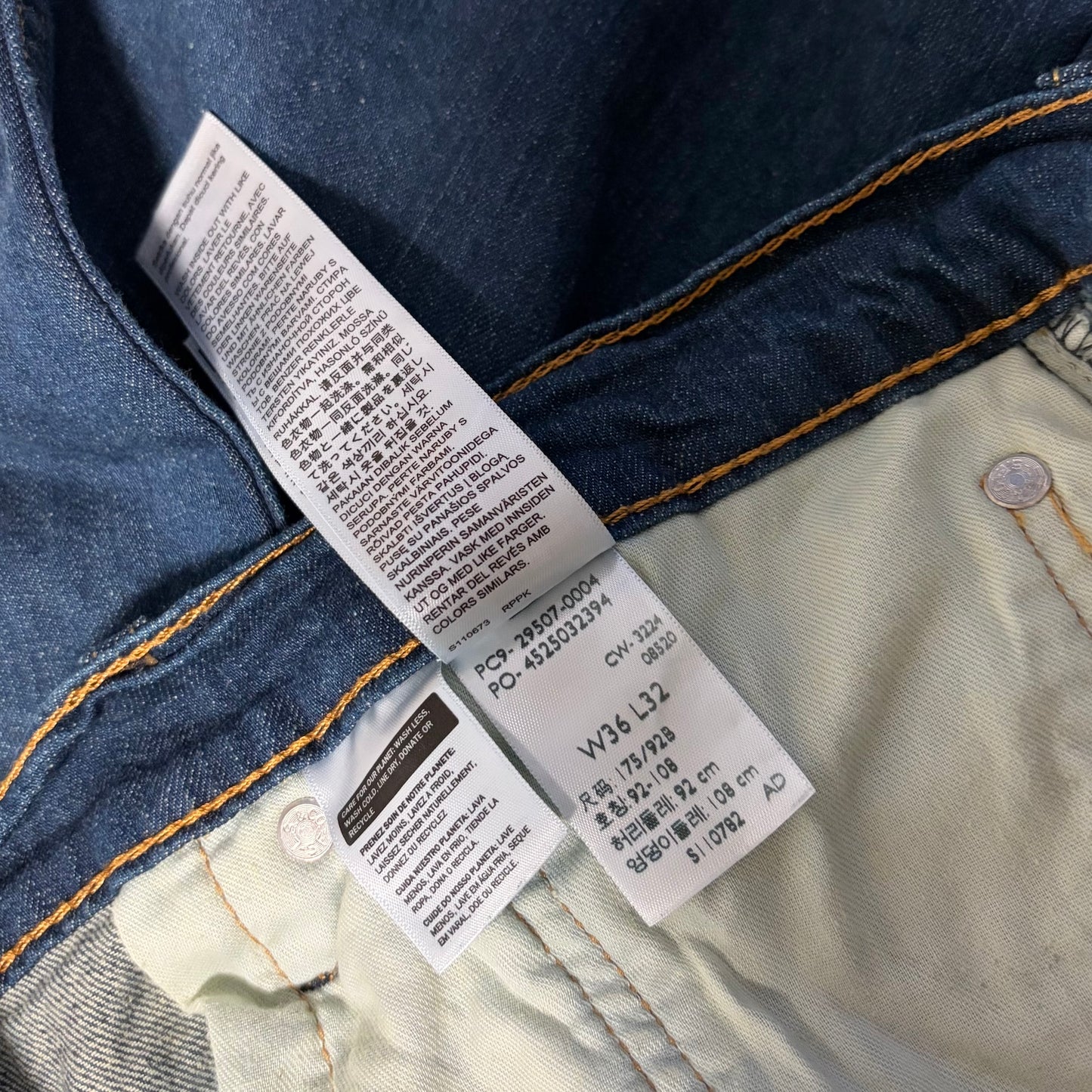 Levi's Men's 502 Taper Jeans W 36 L 32 - VARIOUS OPTIONS