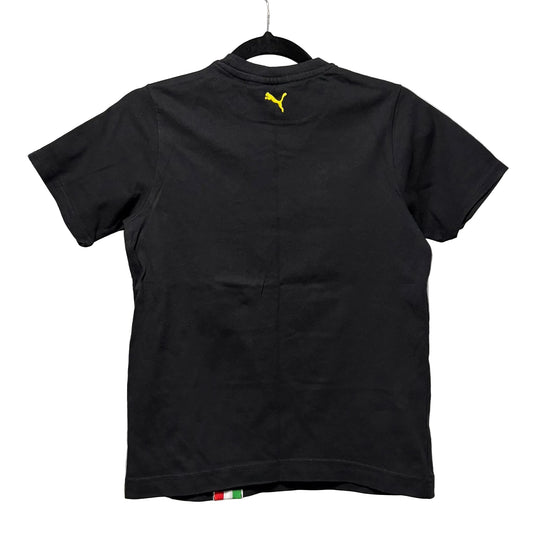 Authentic Puma Scuderia Ferrari Kids T-shirt - Black - size US M | UK 26/28