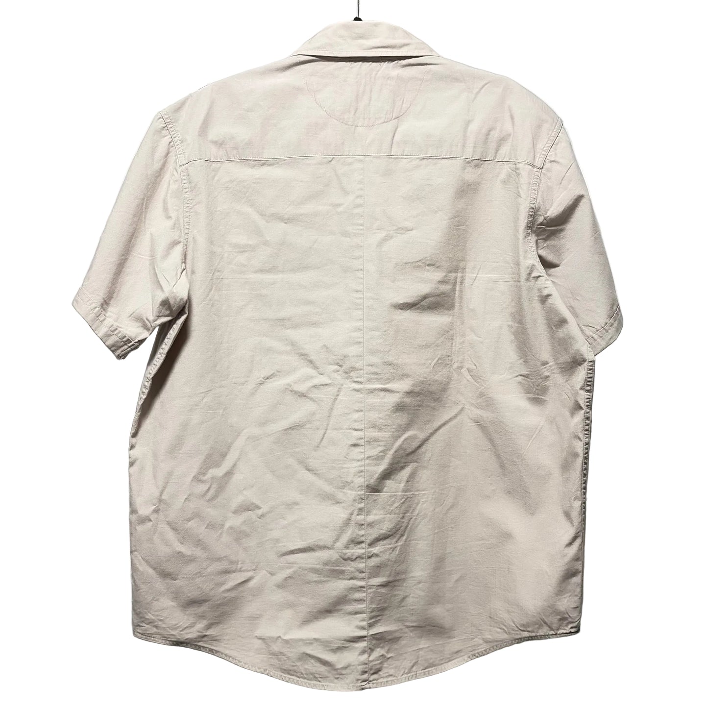 Levi’s Men’s Short Sleeve Classic Pocket Shirt - Beige - Size M