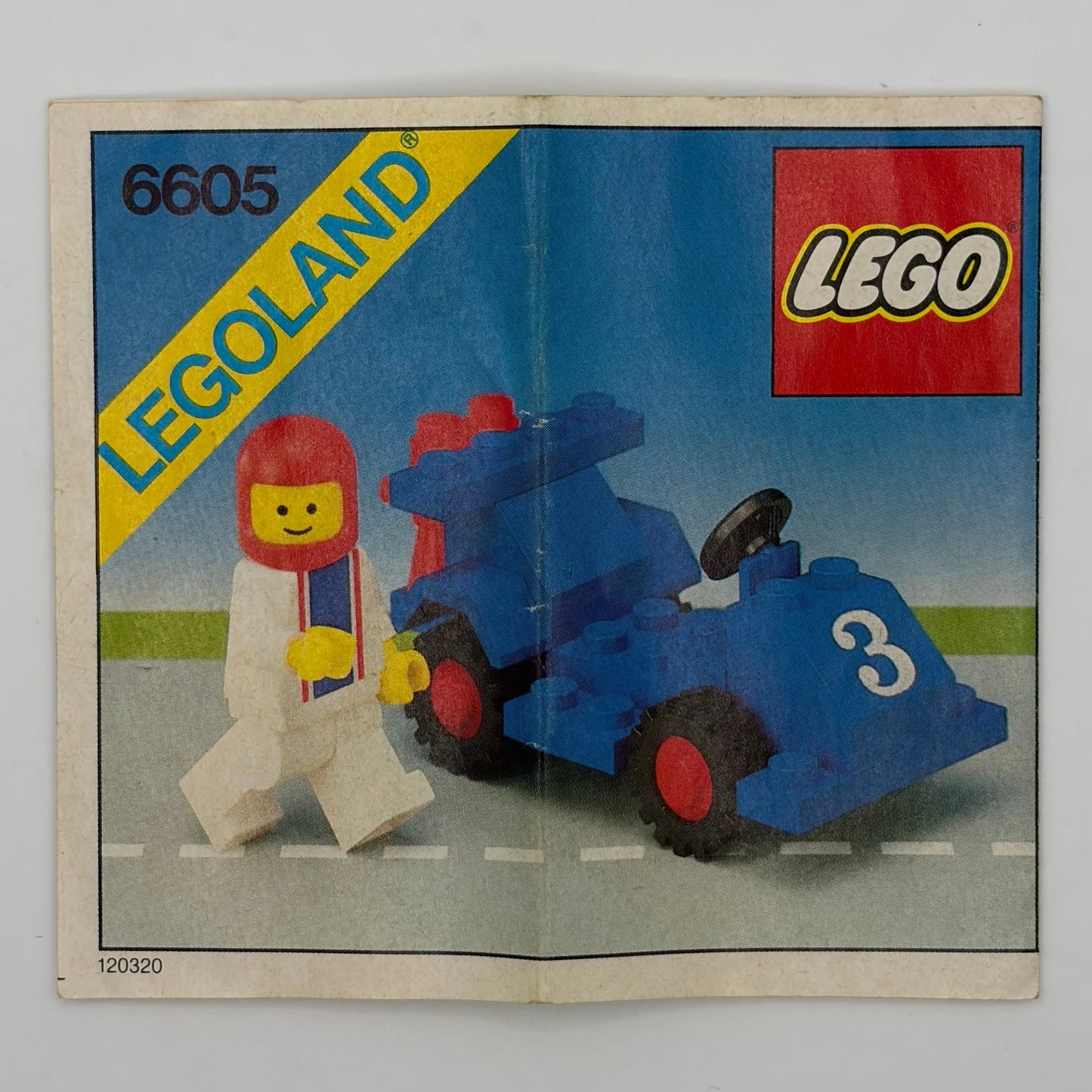LEGO 6605 LEGOLAND Road Racer - VINTAGE circa 1984