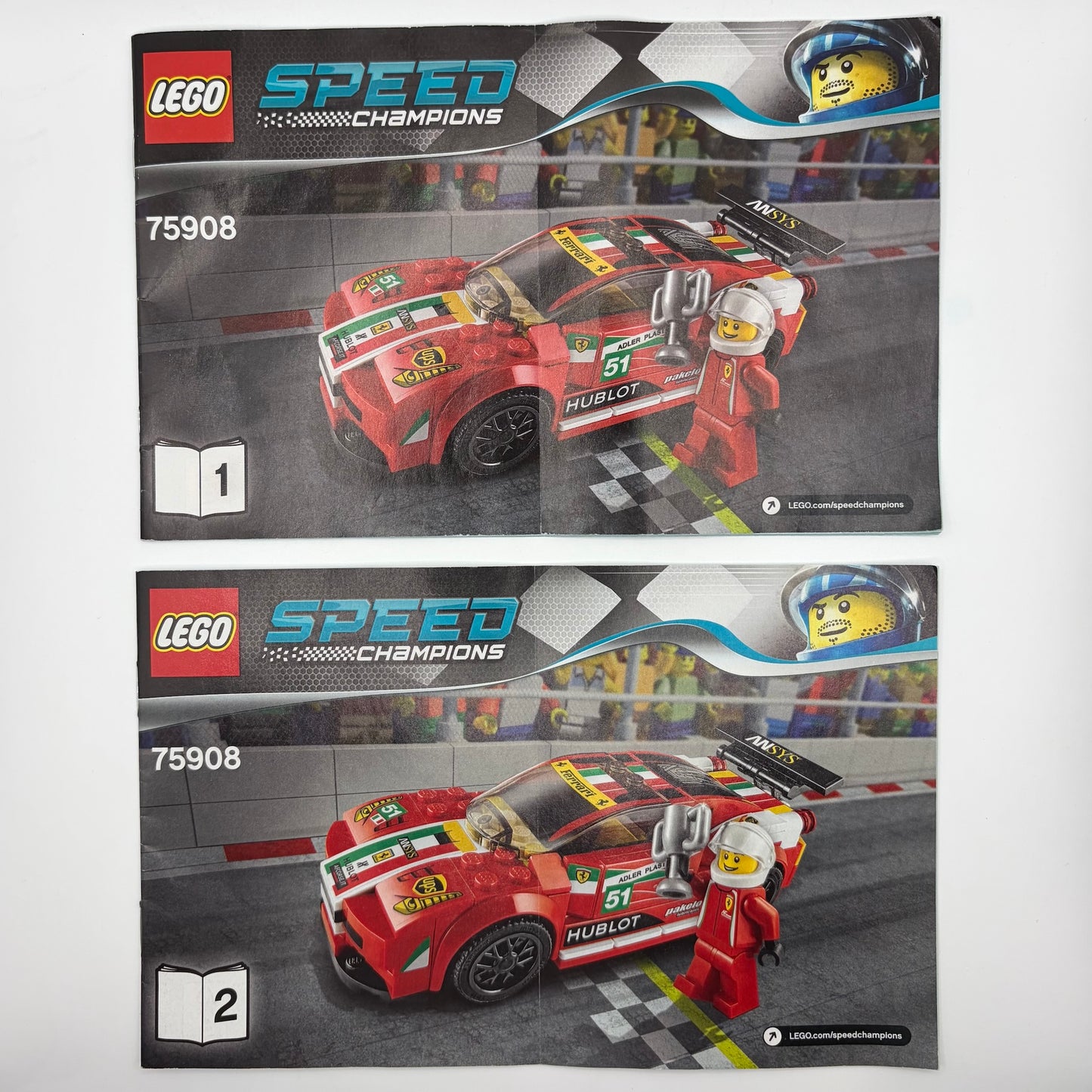 LEGO 75908 Speed Champions 458 Italia GT2