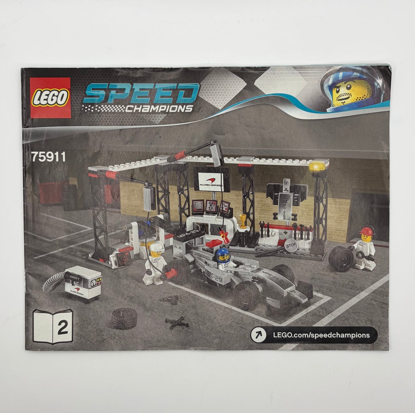 LEGO 75911 Speed Champions McLaren Mercedes Pit Stop