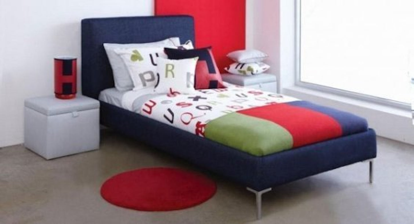 Lilly & Lolly Single Bed 'Alphabet' Doona Cover 100% Cotton Drill