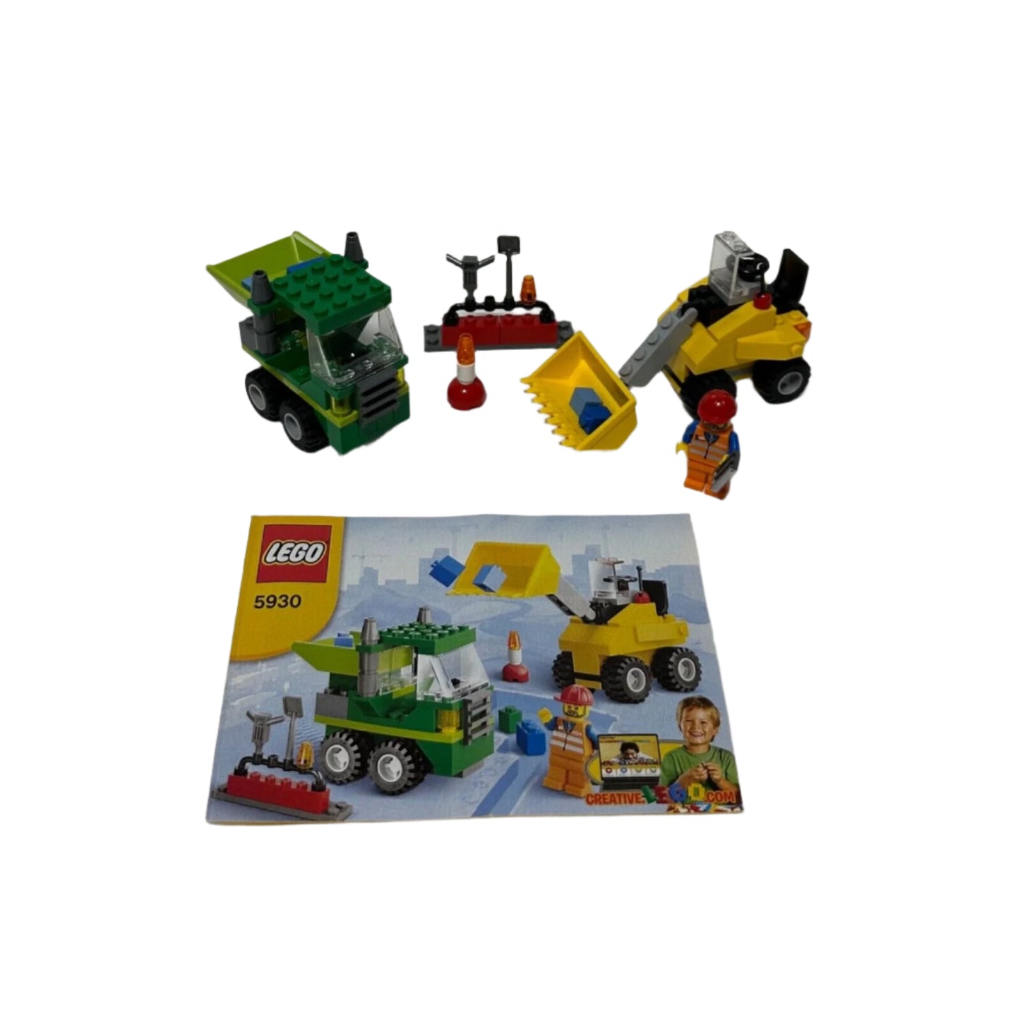 LEGO 5930 Road Construction Building Set