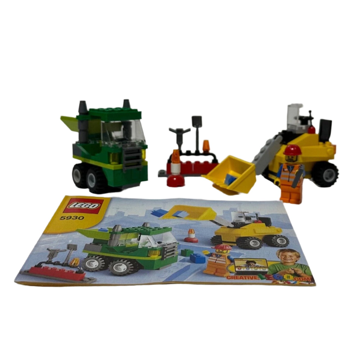 LEGO 5930 Road Construction Building Set