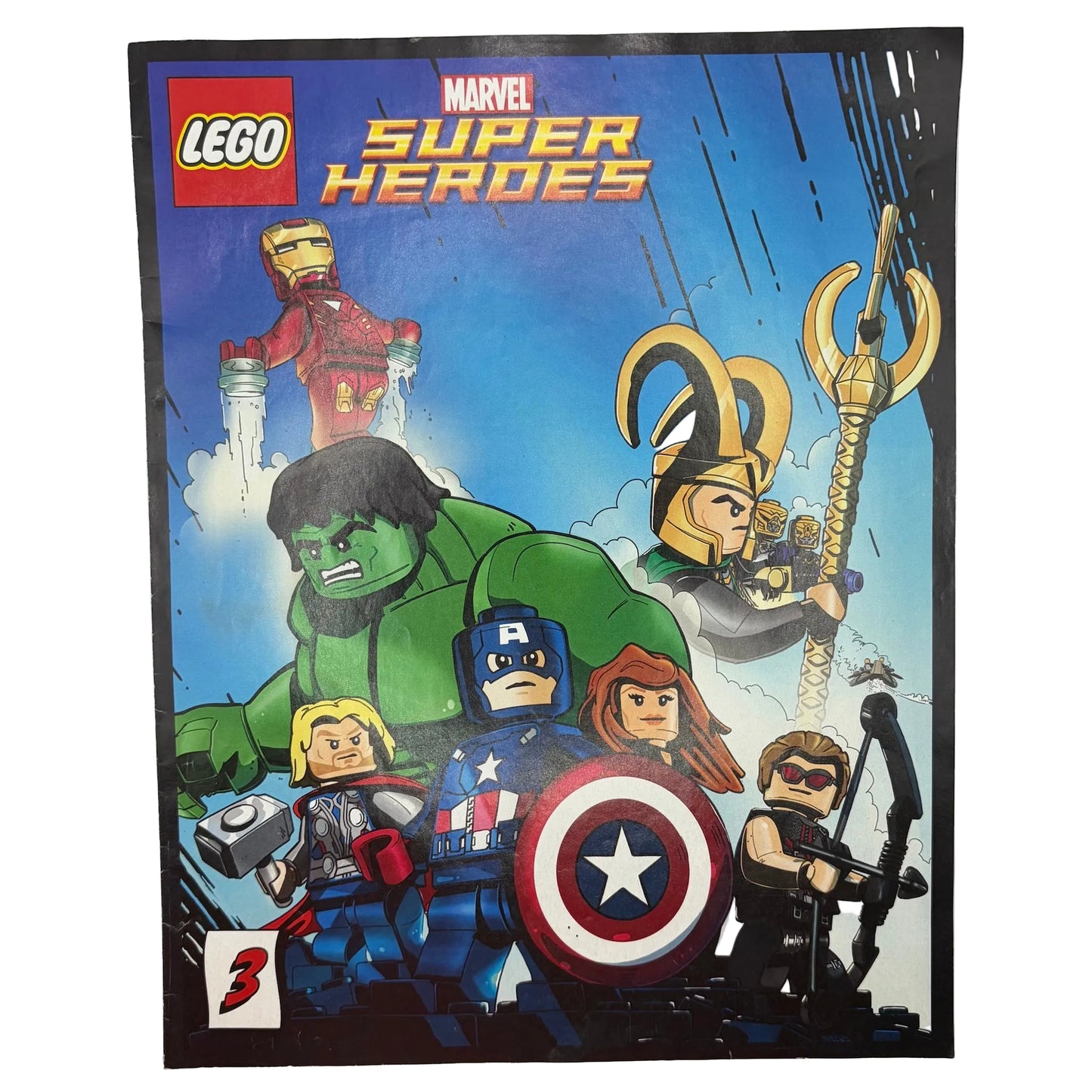 LEGO 6868 Marvel Super Heroes Hulk's Helicarrier Breakout