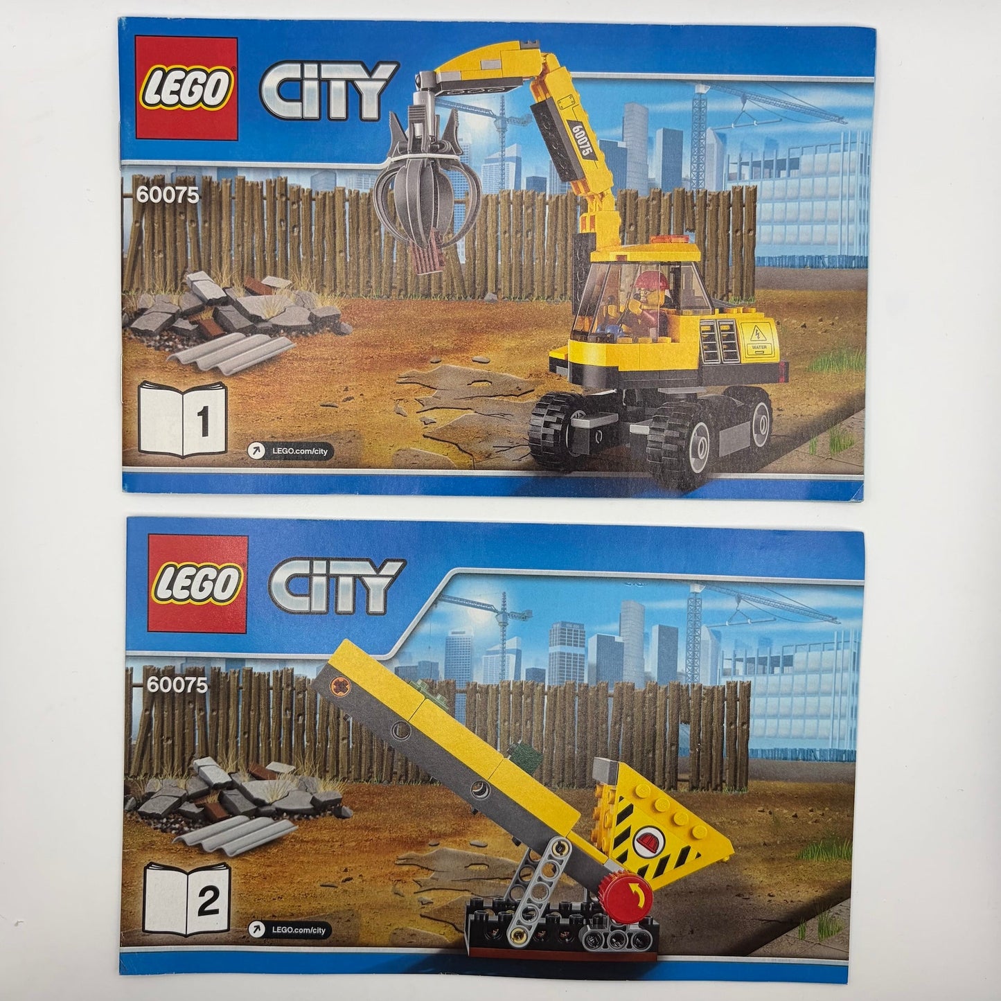 LEGO 60075 CITY Excavator and Truck