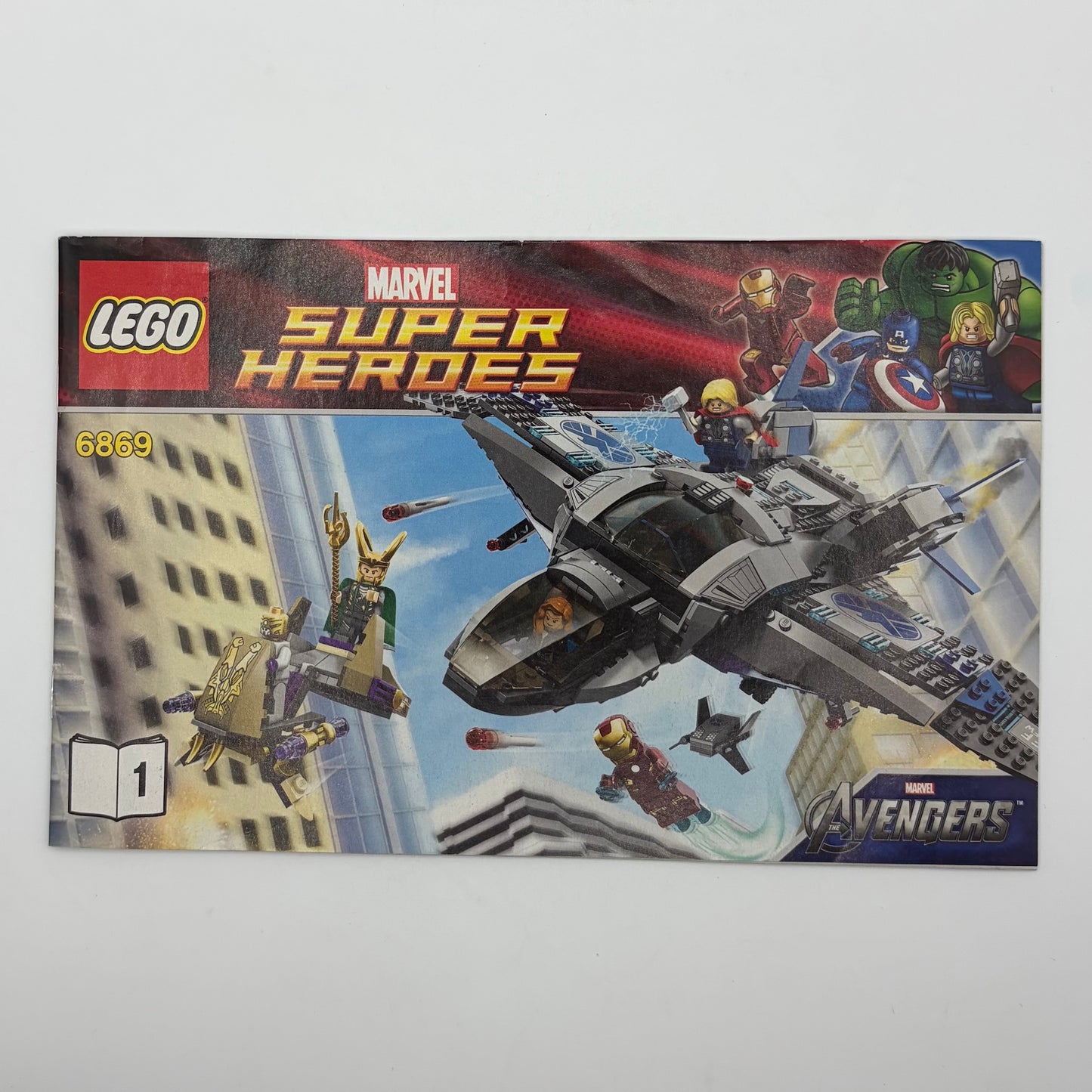 LEGO 6869 Marvel Super Heroes Quinjet Aerial Battle