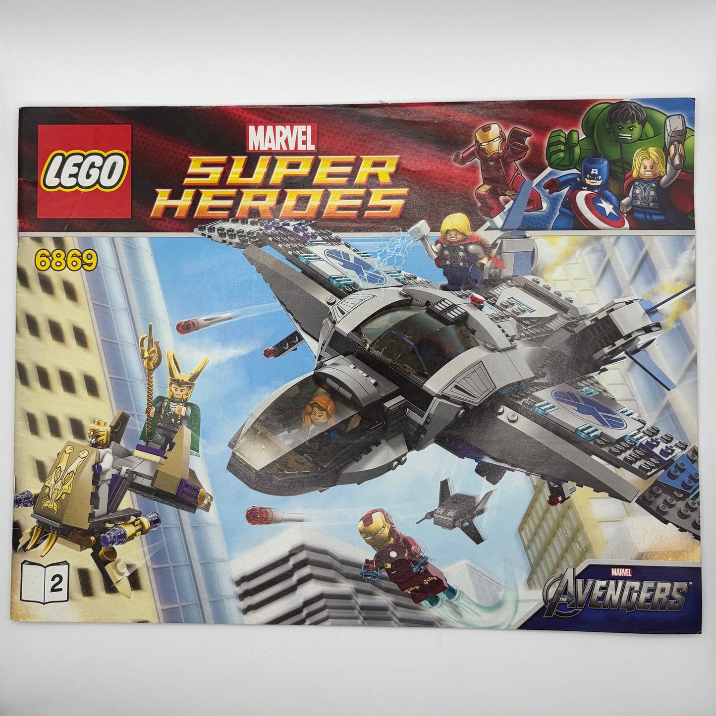 LEGO 6869 Marvel Super Heroes Quinjet Aerial Battle