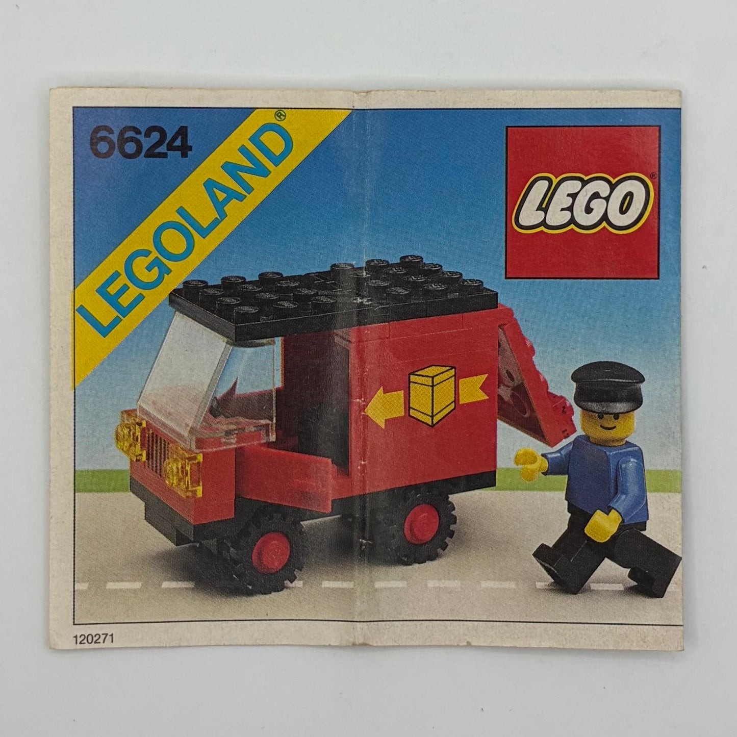 LEGO 6624 LEGOLAND Delivery Van - VINTAGE circa 1983