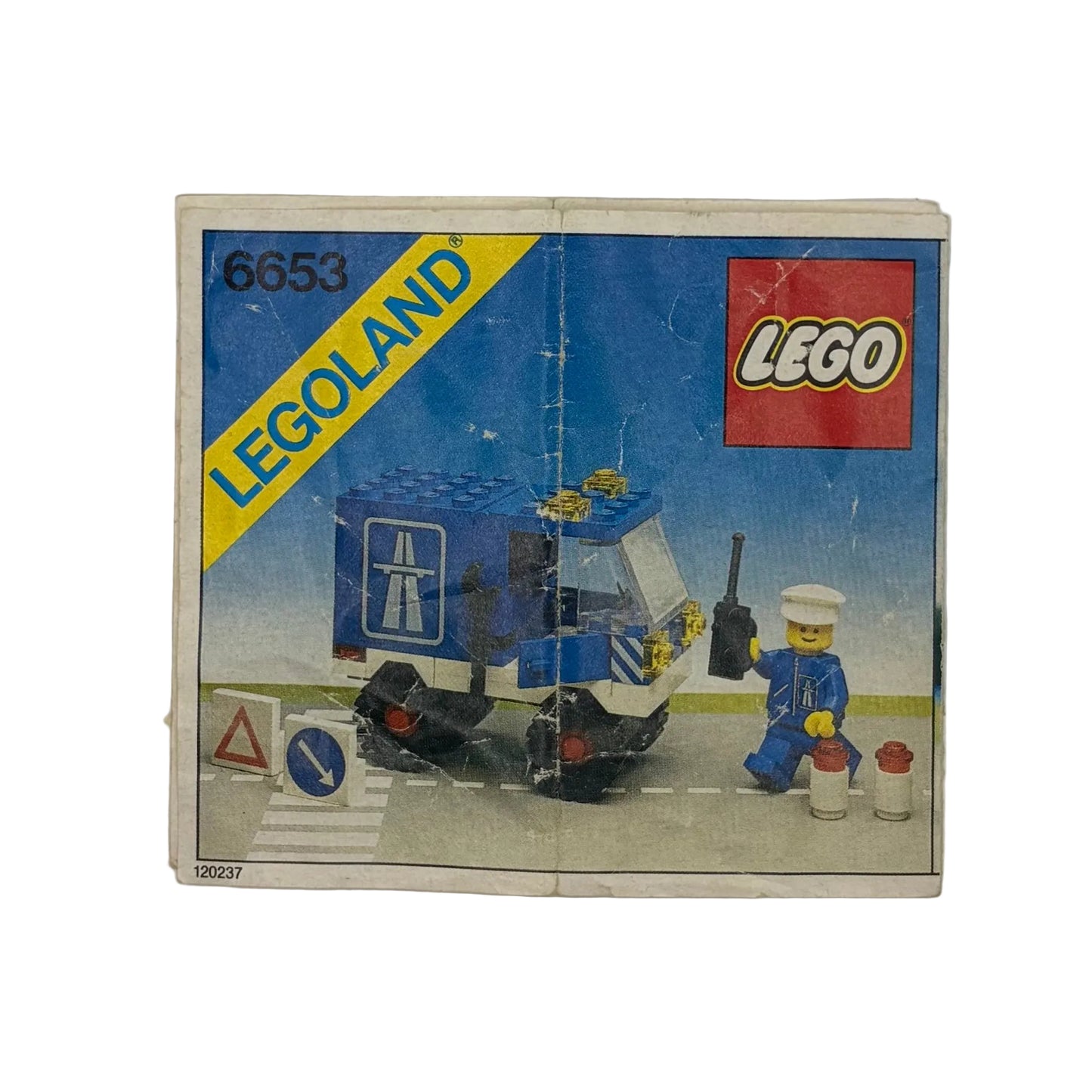LEGO 6653 LEGOLAND Highway Maintenance Truck - VINTAGE circa 1982