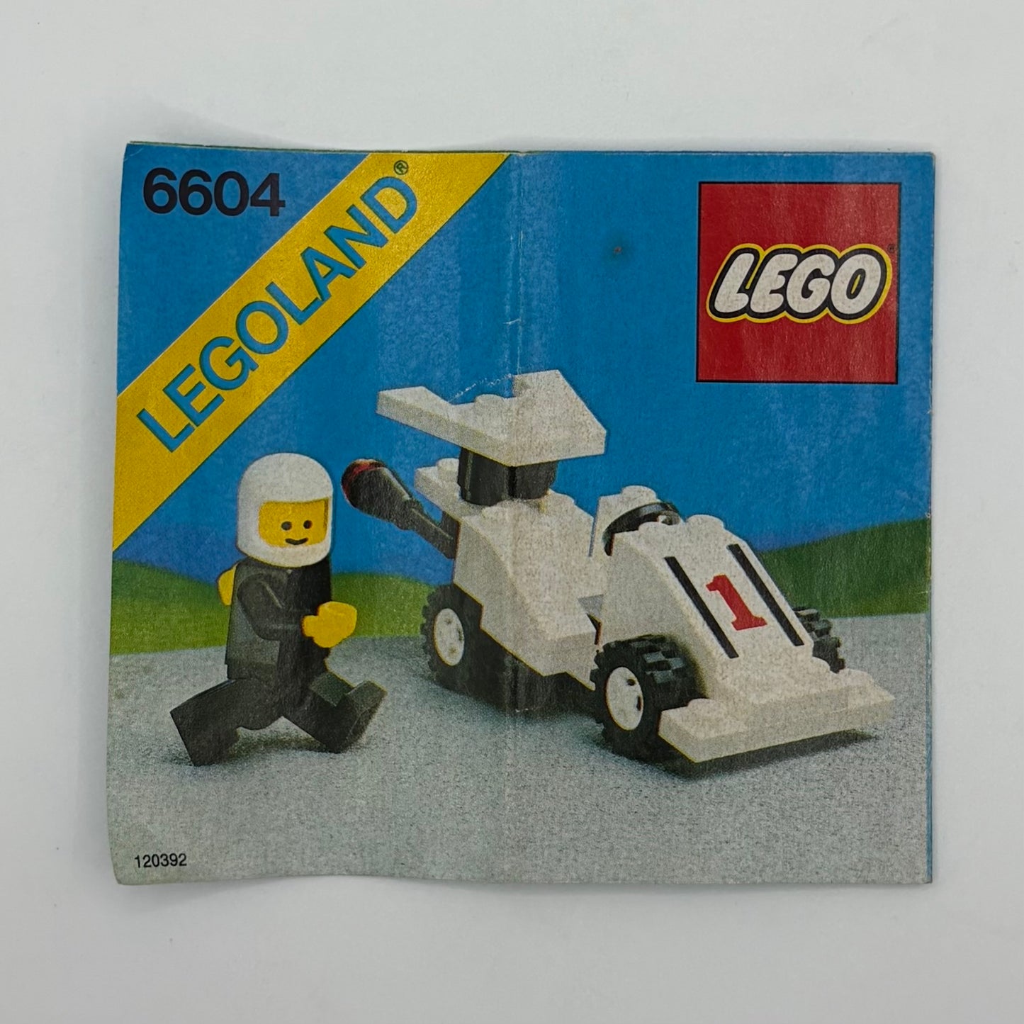 LEGO 6604 LEGOLAND Formula 1 Racer - VINTAGE circa 1985