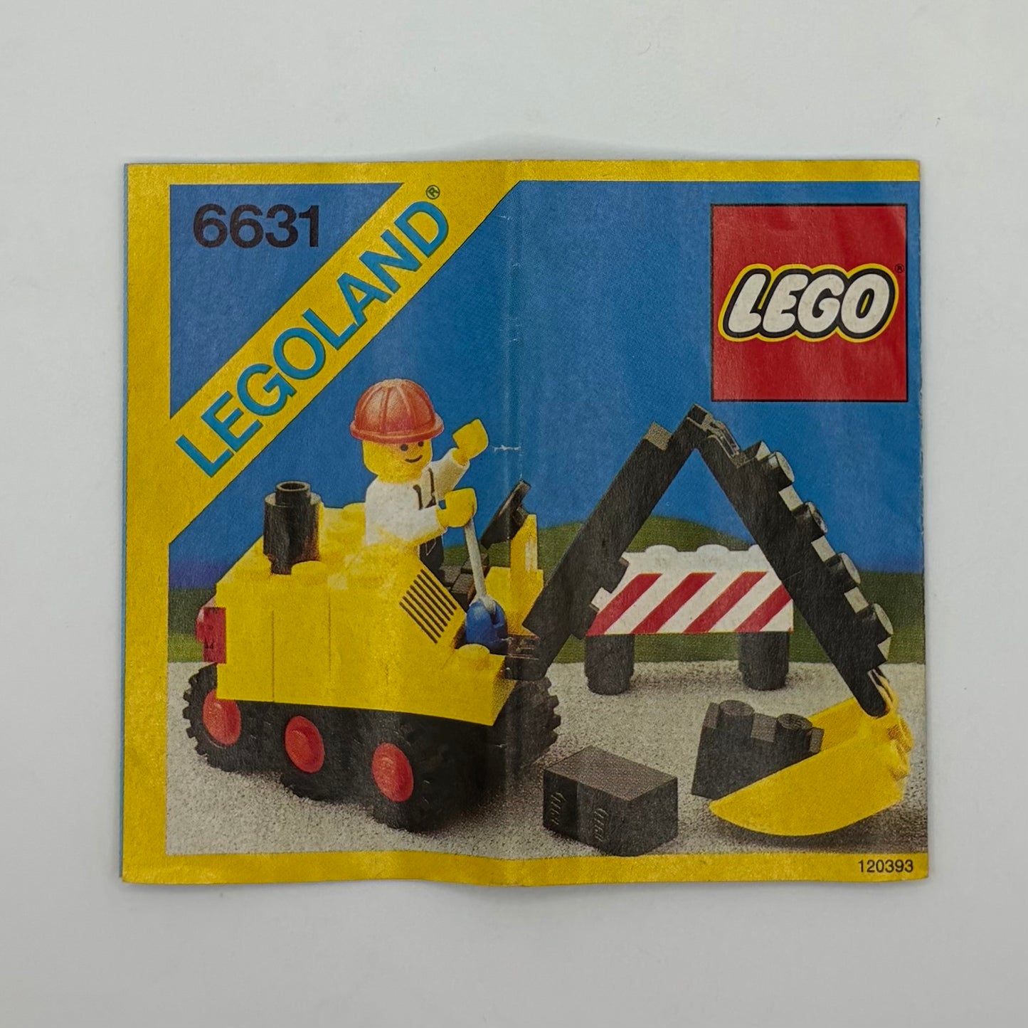 LEGO 6631 LEGOLAND Steam Shovel - VINTAGE circa 1985