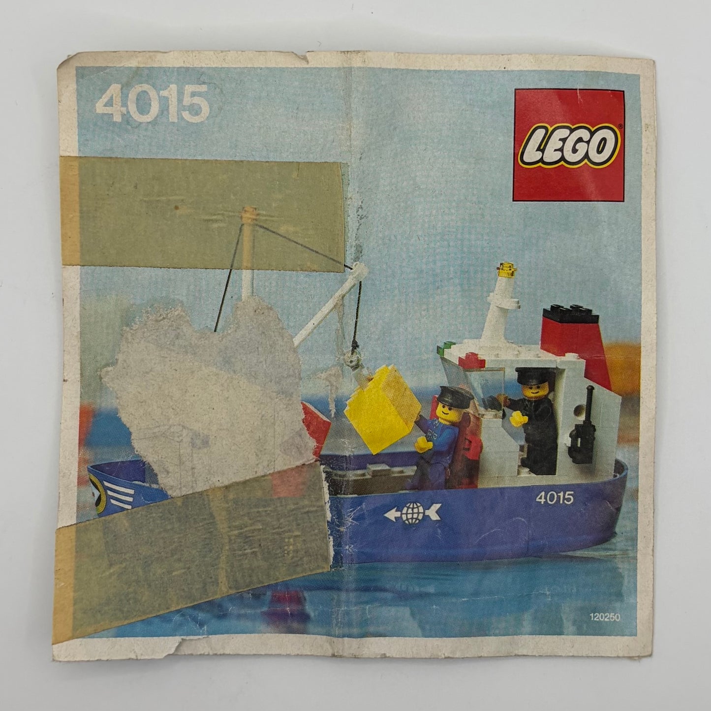 LEGO 4015 LEGOLAND Freighter - VINTAGE circa 1982