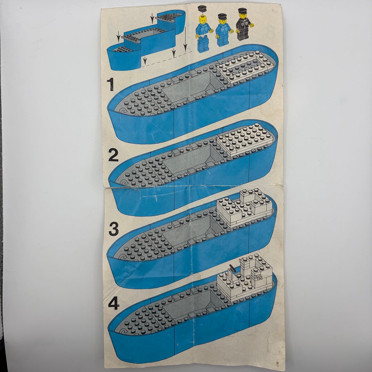 LEGO 4015 LEGOLAND Freighter - VINTAGE circa 1982