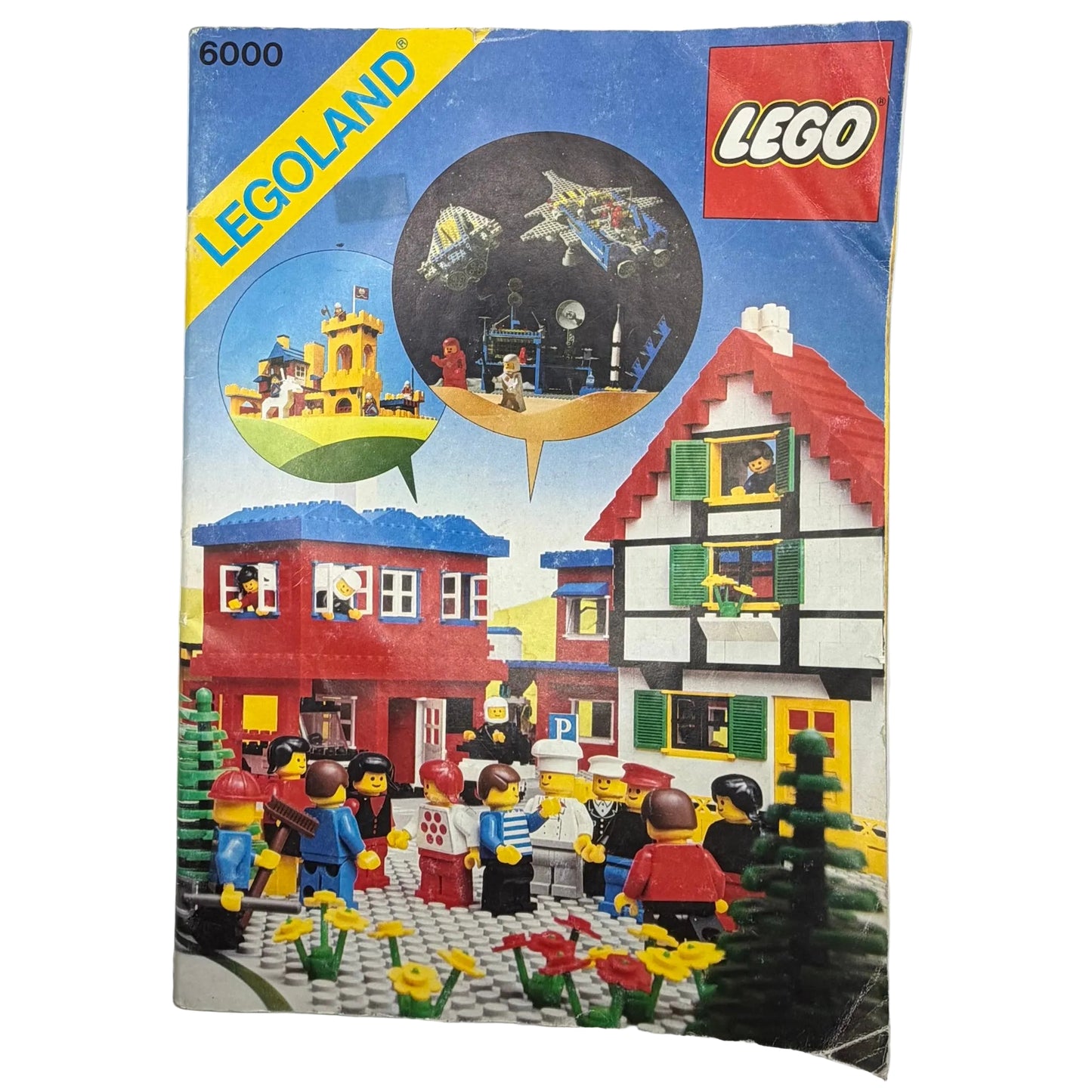 LEGO 6000 LEGOLAND Idea Book - VINTAGE circa 1980