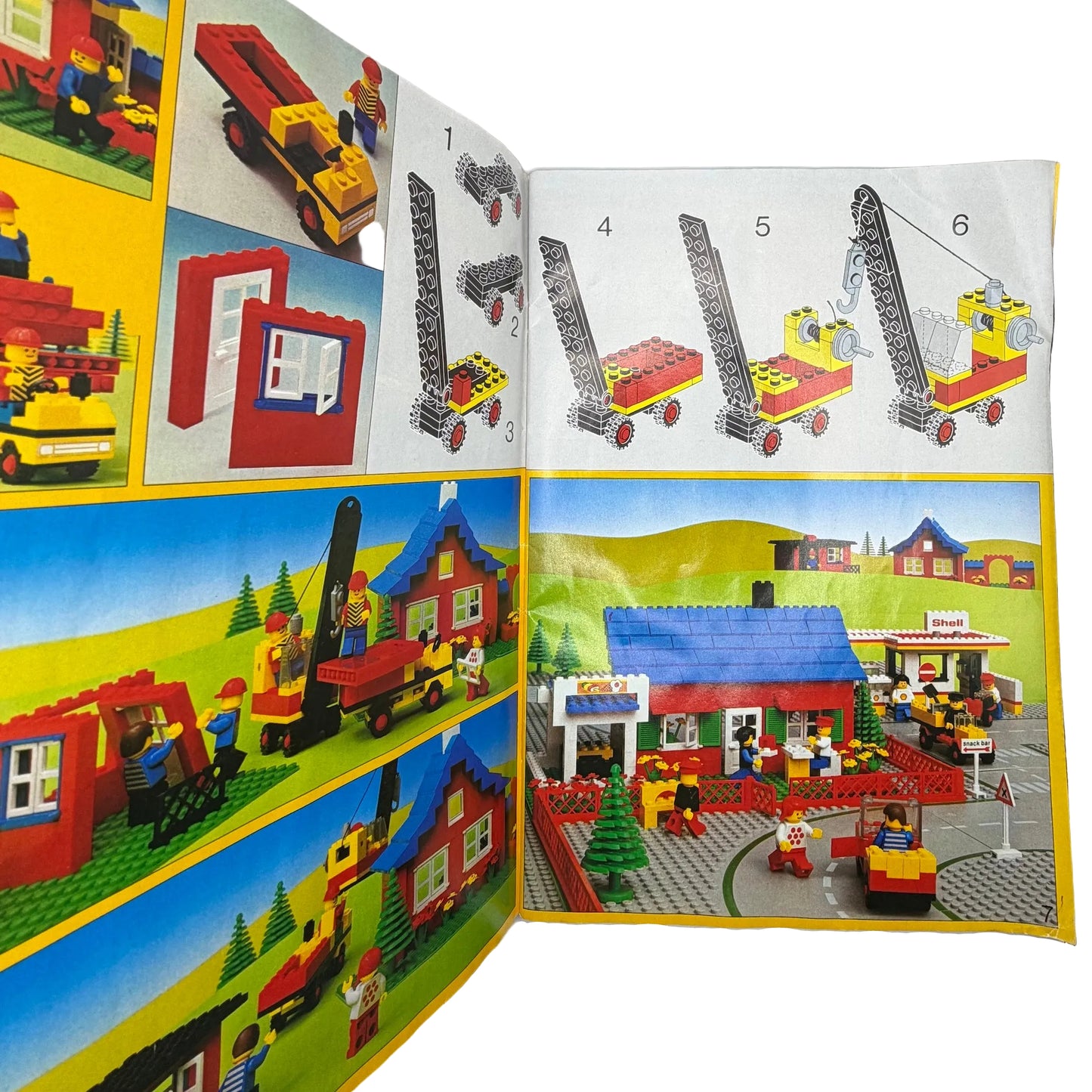 LEGO 6000 LEGOLAND Idea Book - VINTAGE circa 1980