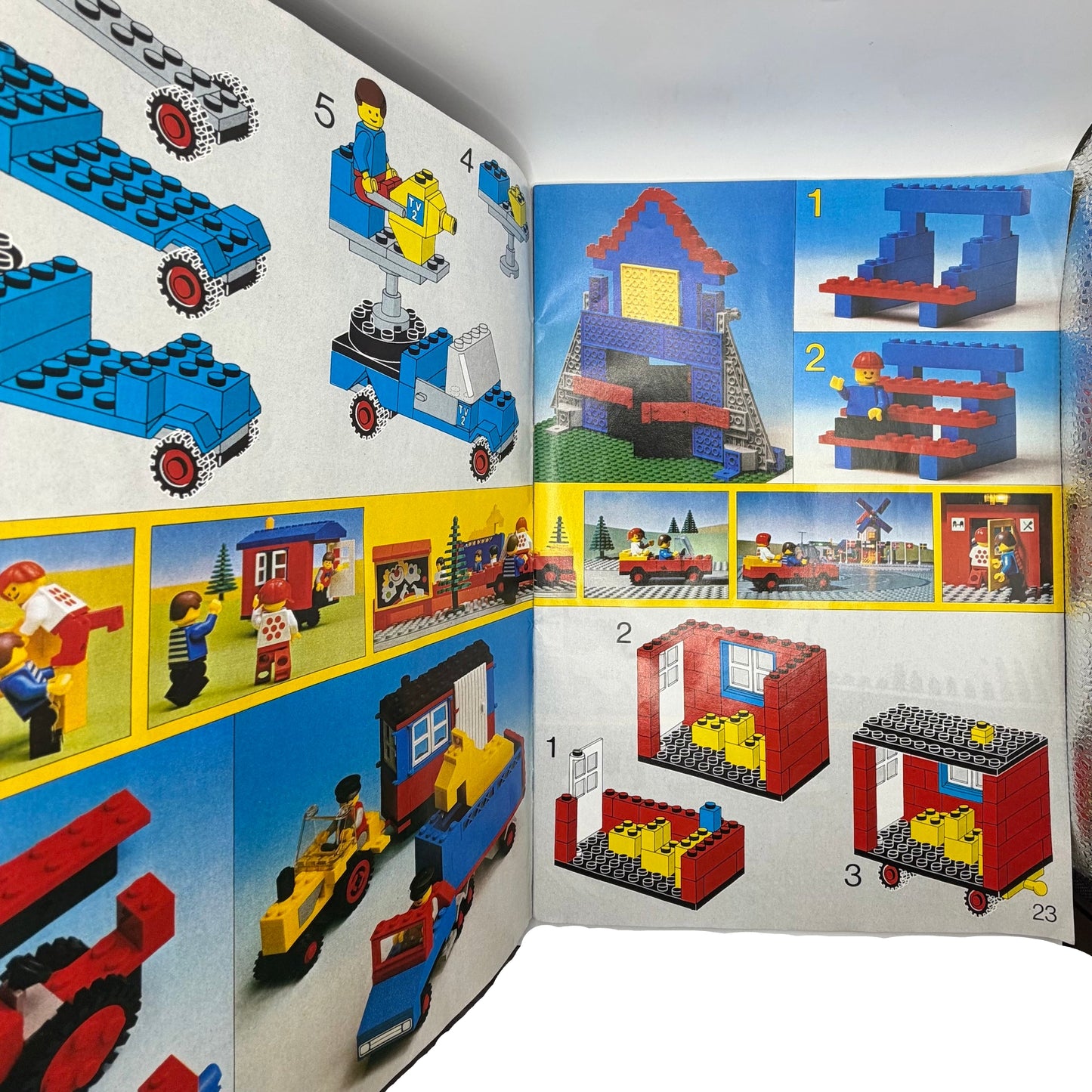 LEGO 6000 LEGOLAND Idea Book - VINTAGE circa 1980