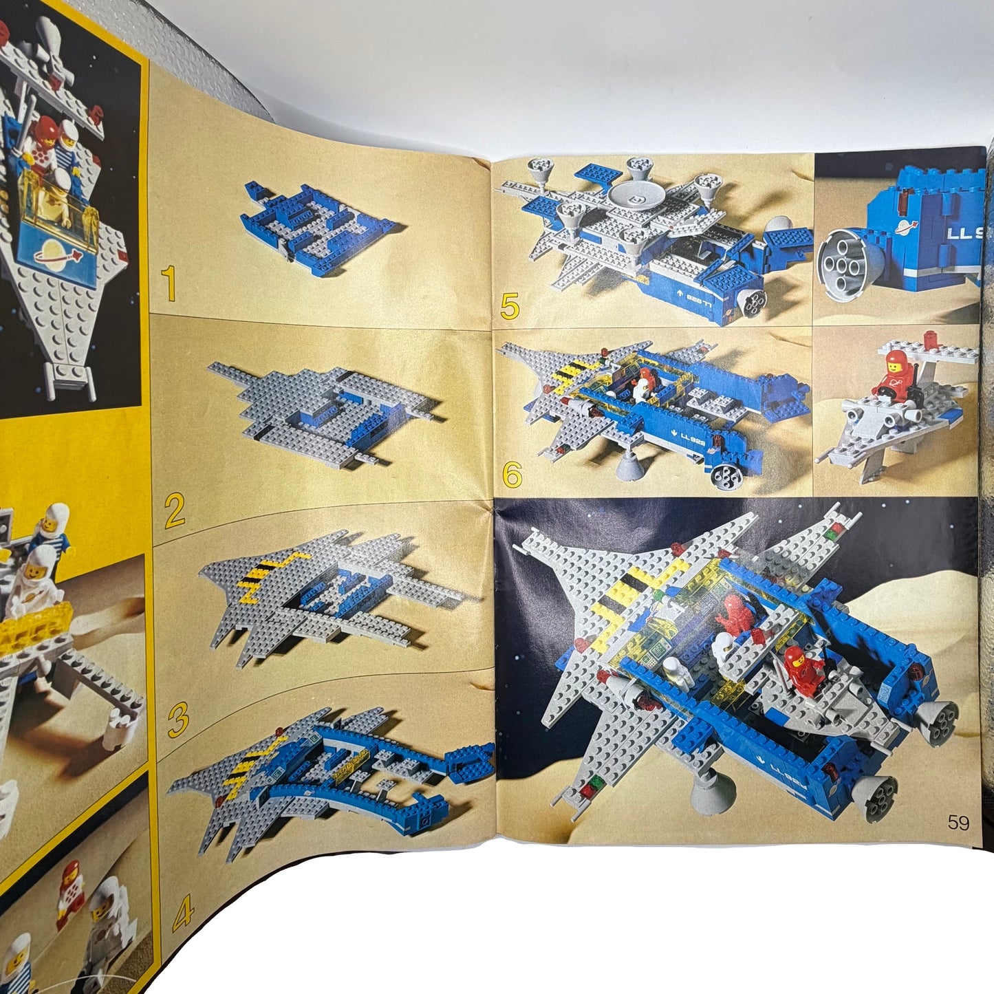 LEGO 6000 LEGOLAND Idea Book - VINTAGE circa 1980