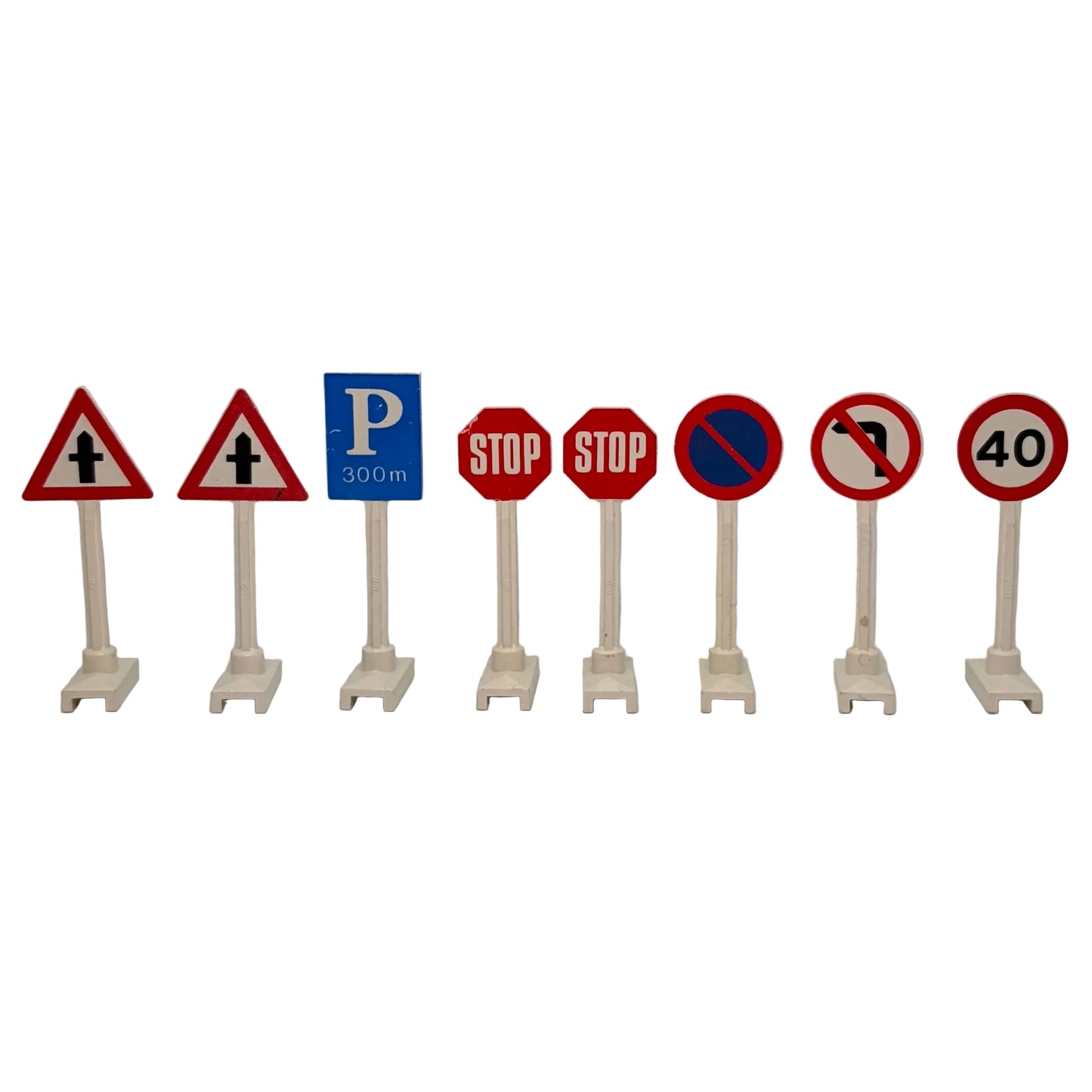 LEGO 6306 LEGOLAND Road Signs - VINTAGE circa 1980