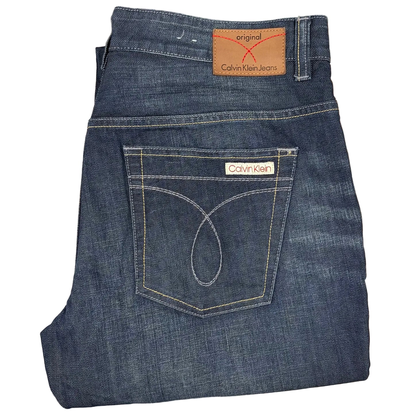 Calvin Klein Jeans Mens W 34 L 34 - Blue