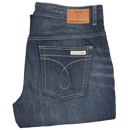 Calvin Klein Jeans Mens W 34 L 34 - Blue