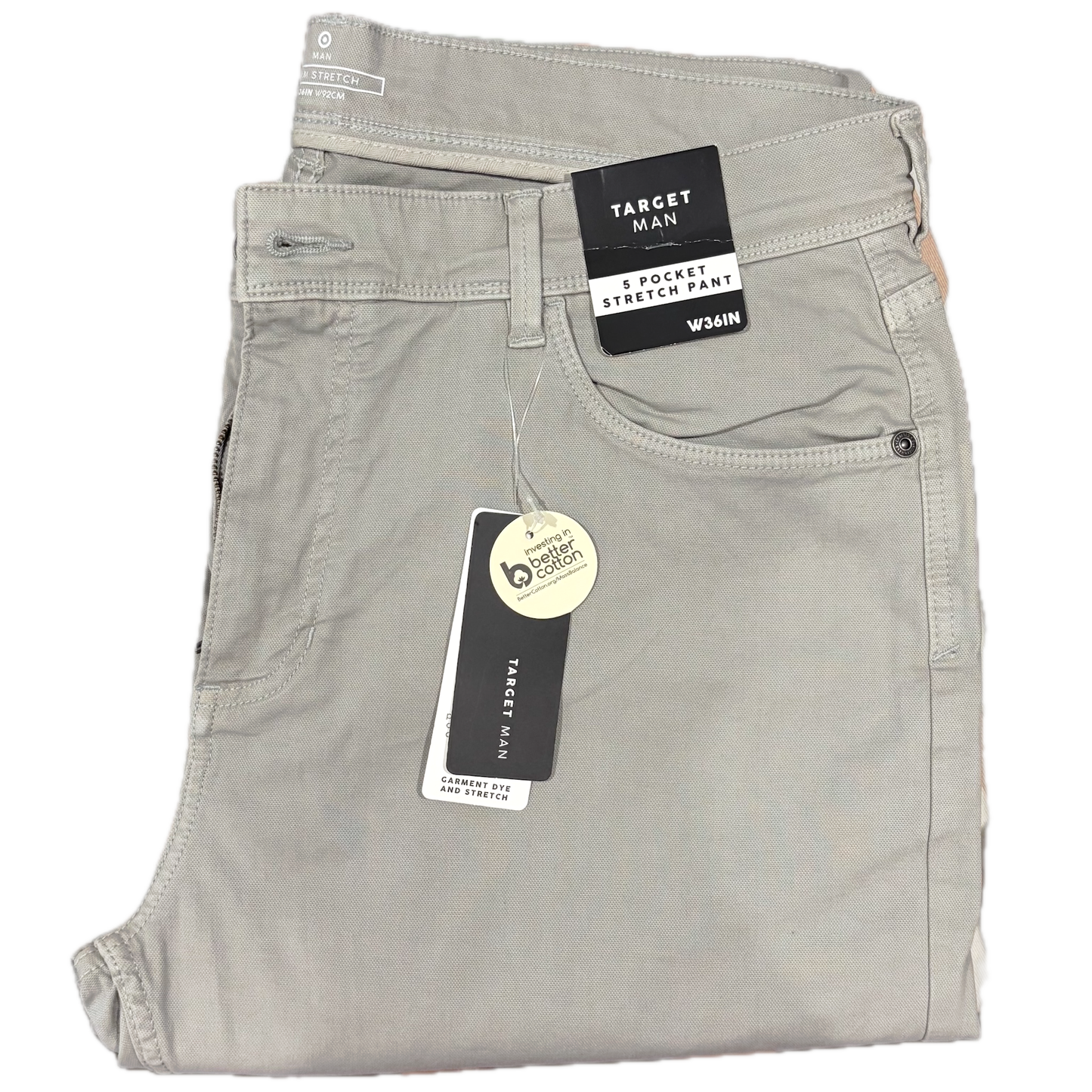 NEW Target Man 5 Pocket Stretch Pants size W36