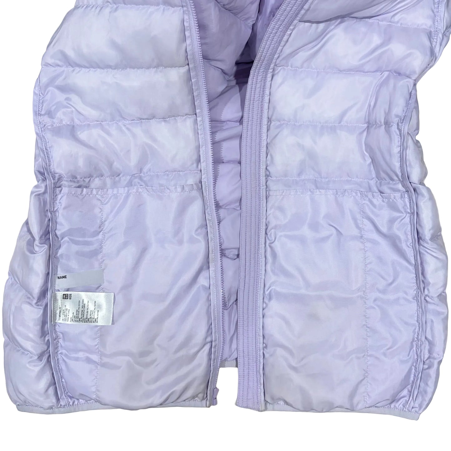 Uniqlo Kids PUFFTECH Washable Parka - Lilac - size 13
