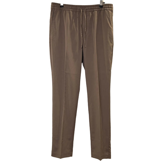 H&M Men's Brown Slim Fit Tailored Joggers size M