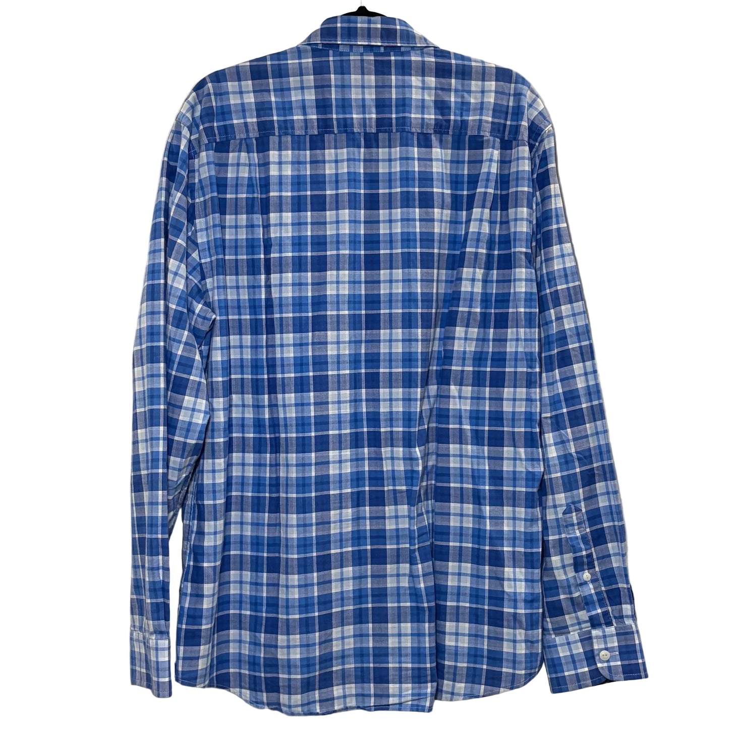 Sportscraft Men's 'Thomas Gingham' Long Sleeve Shirt - Regular Fit - size M