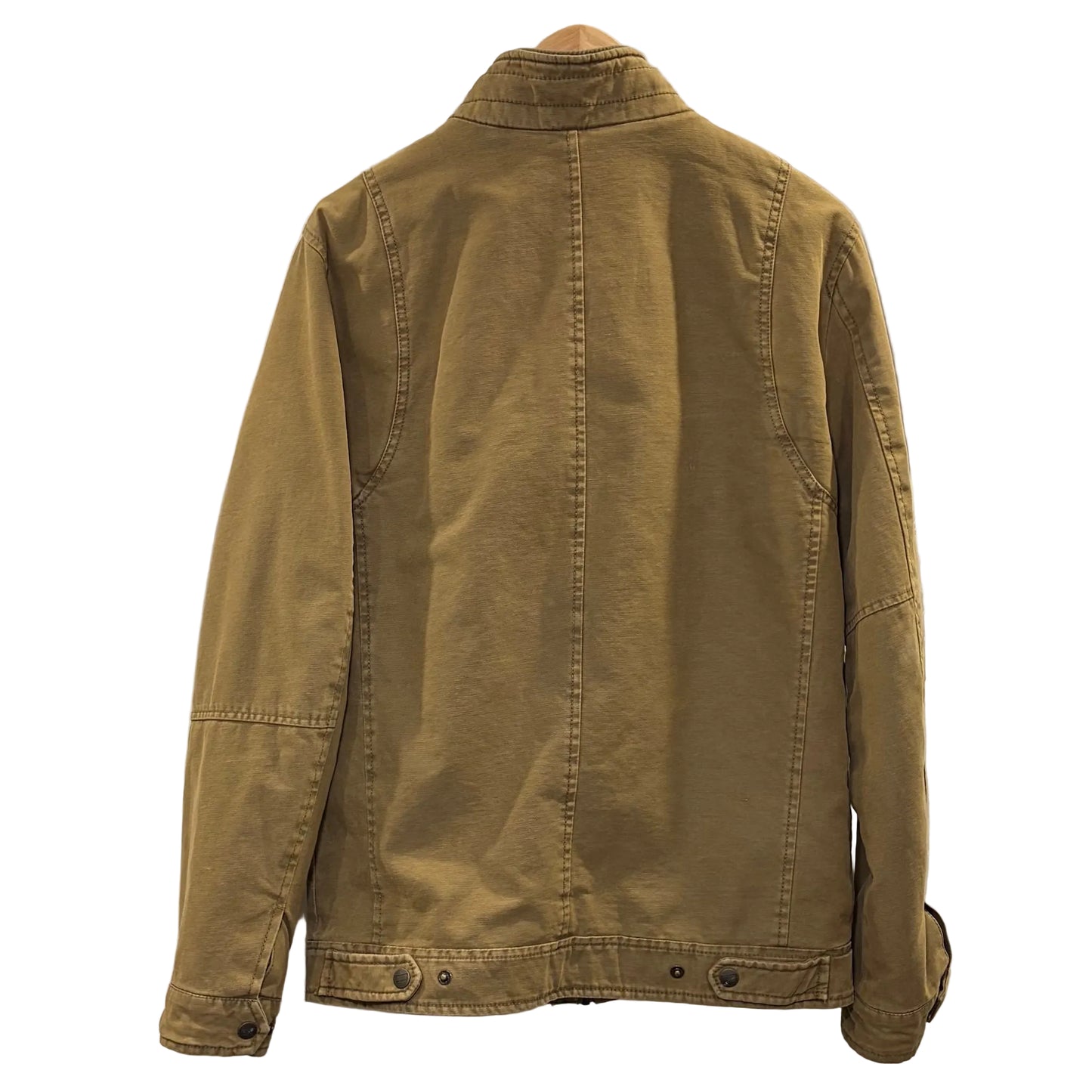 Levi's Men's Heavy Cotton Canvas Workwear Utility Jacket - Light Khaki - Size S