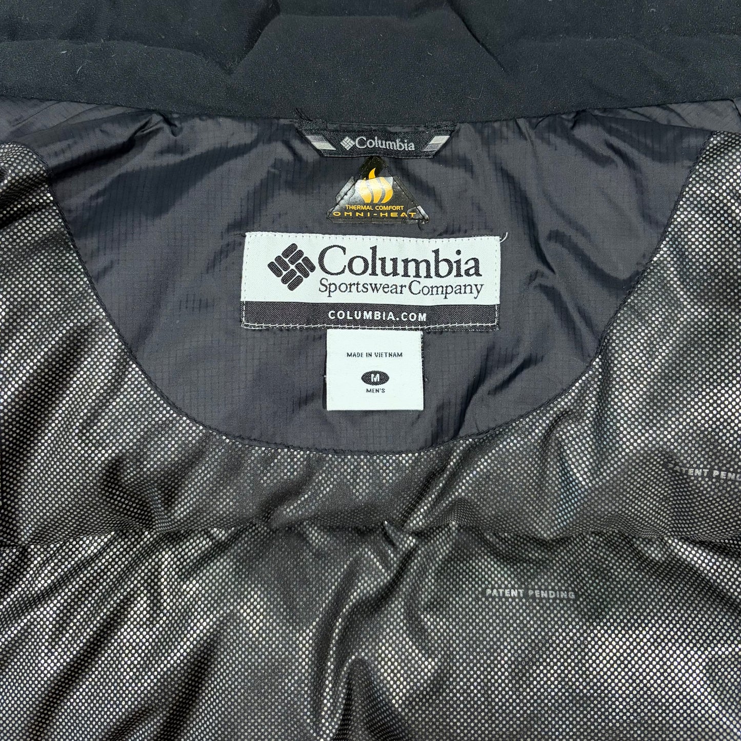 Columbia Sportswear Company Mens Omni-Heat‎ Duck Down Puffer Vest size M