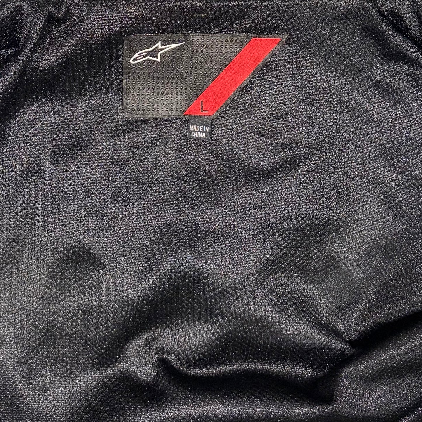 Alpinestars Men's Lightweight Windbreaker Jacket (with Packable Hood) size L