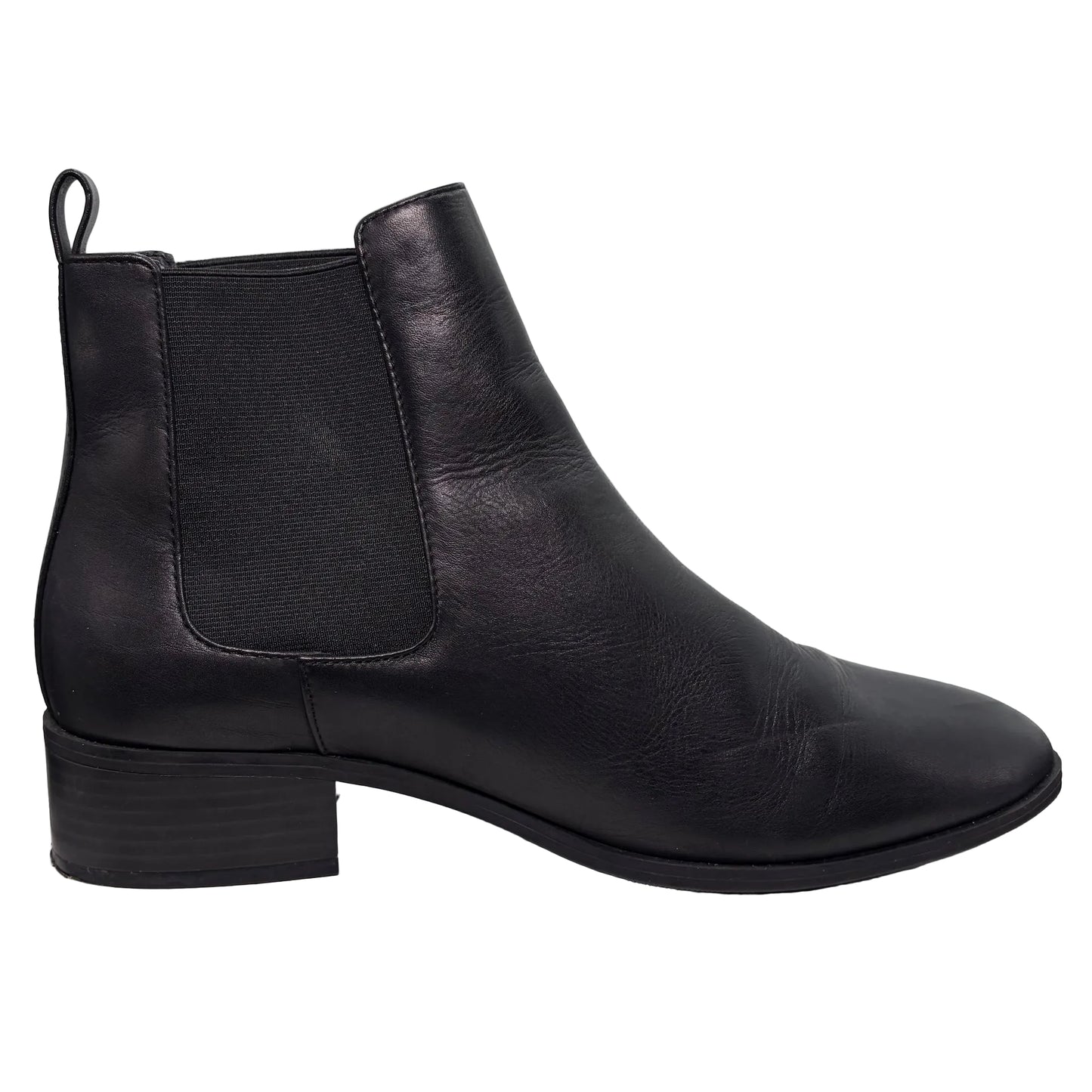 Target Woman Genuine Leather Chelsea Ankle Boots Size 9